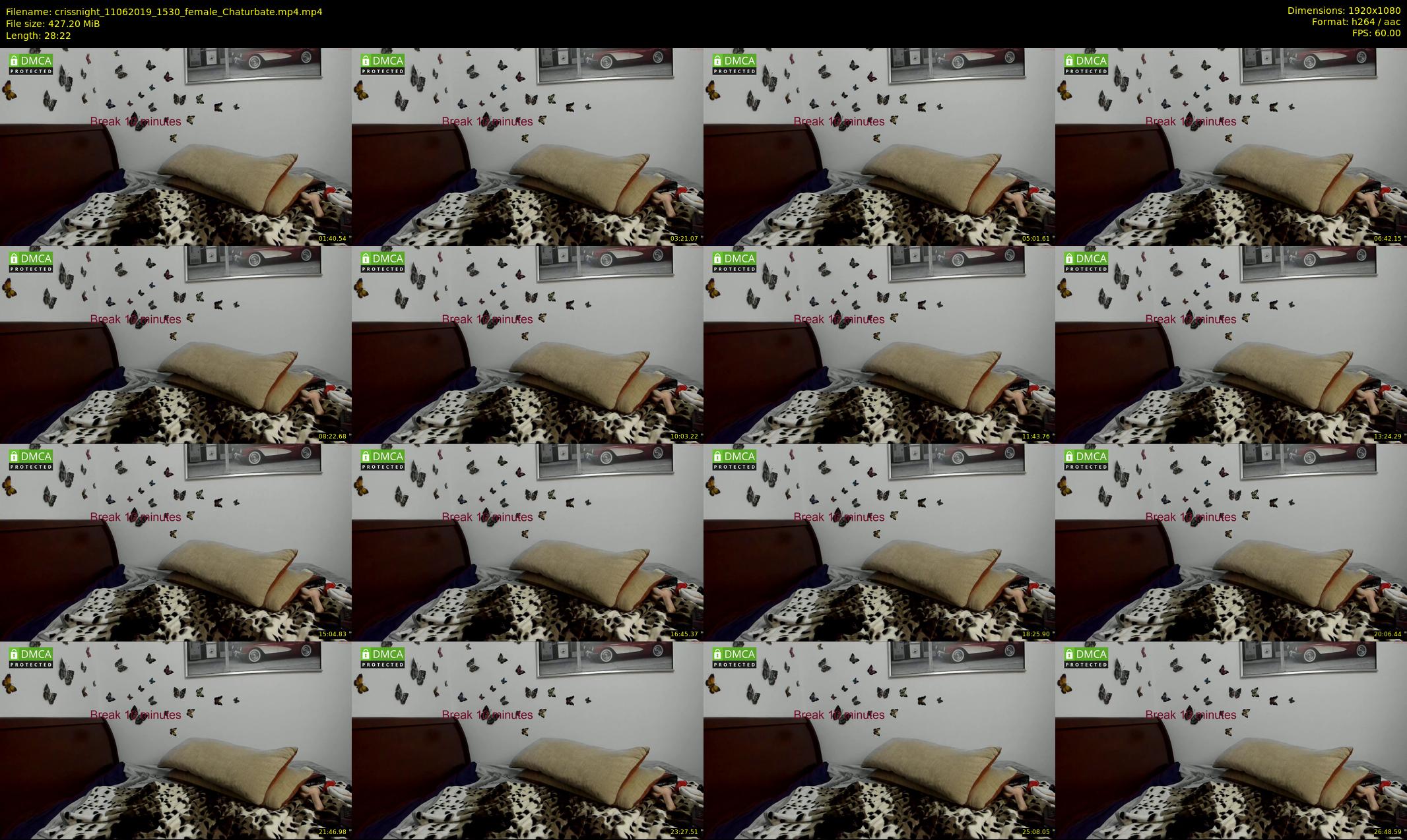 crissnight — 29 minute Chaturbate female cam show recording, 1080p, Jun 11, 2019