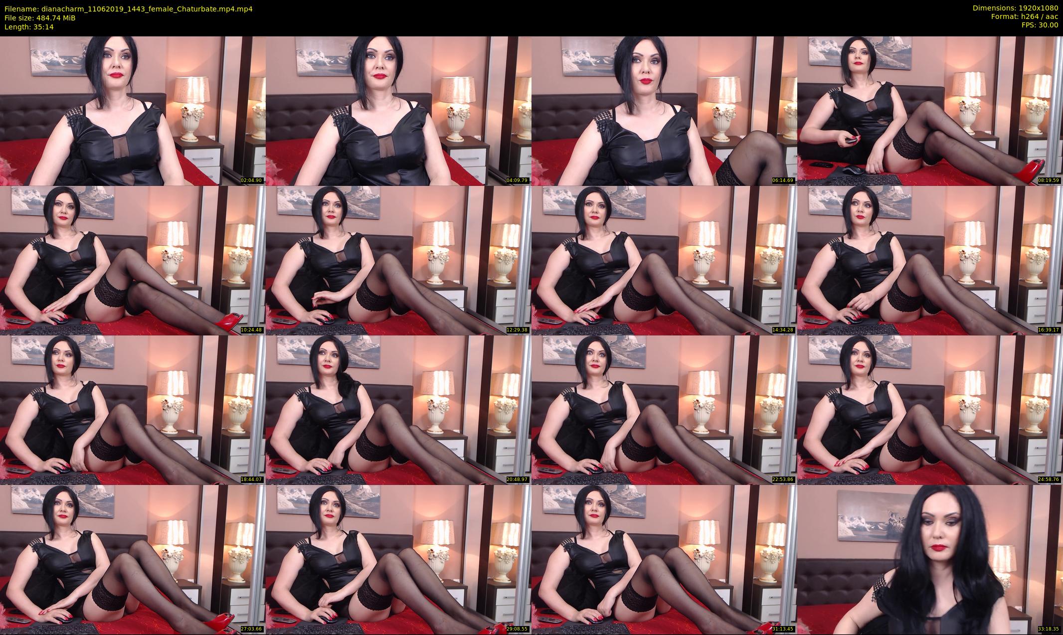 dianacharm — 36 minute Chaturbate female cam show recording, 1080p, Jun 11, 2019