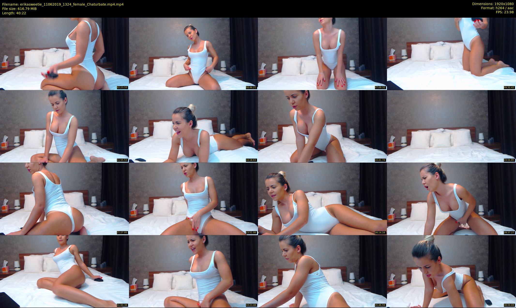 erikasweetie — 41 minute Chaturbate female cam show recording, 1080p, Jun 11, 2019