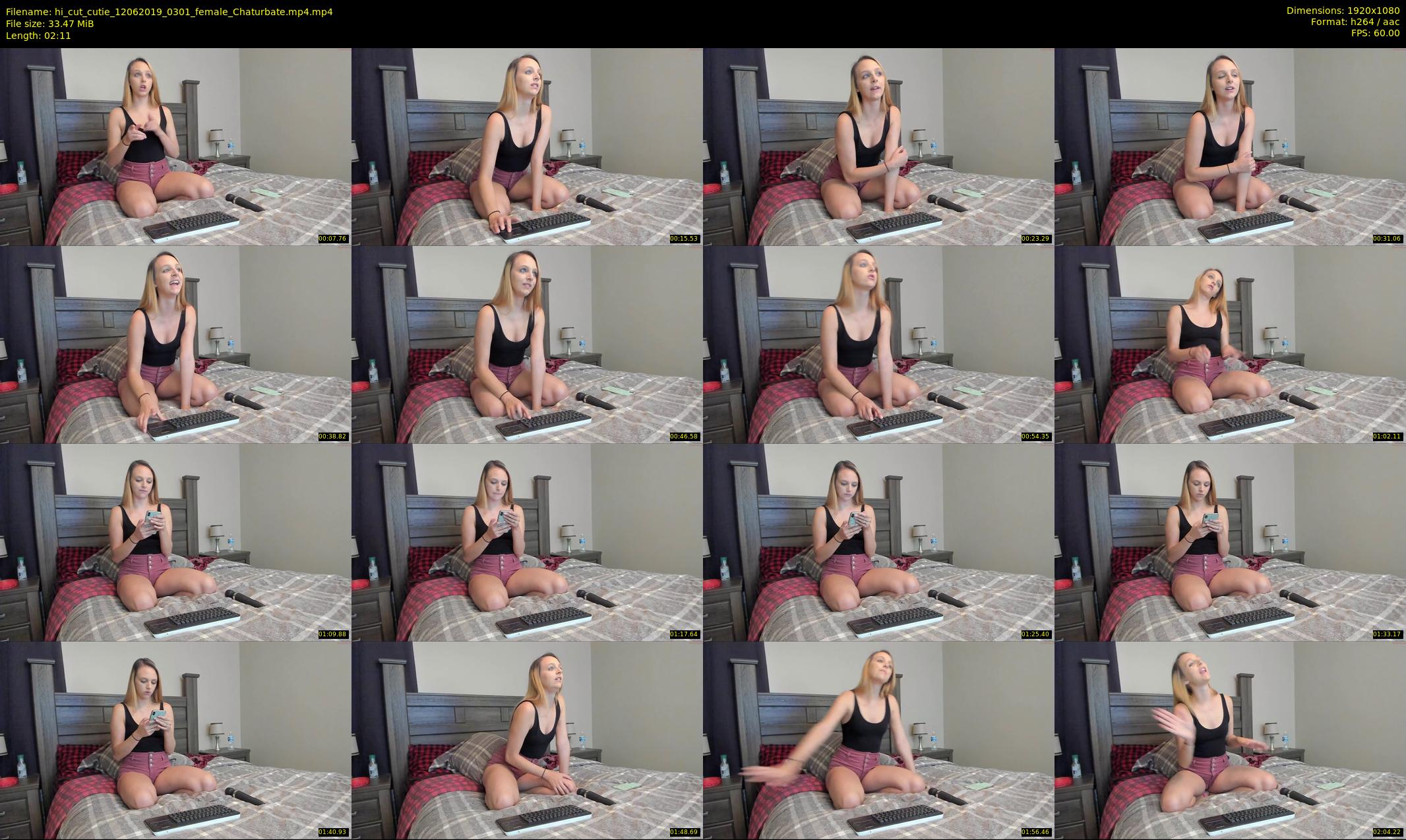 hi_cut_cutie — 3 minute Chaturbate female cam show recording, 1080p, Jun 12, 2019