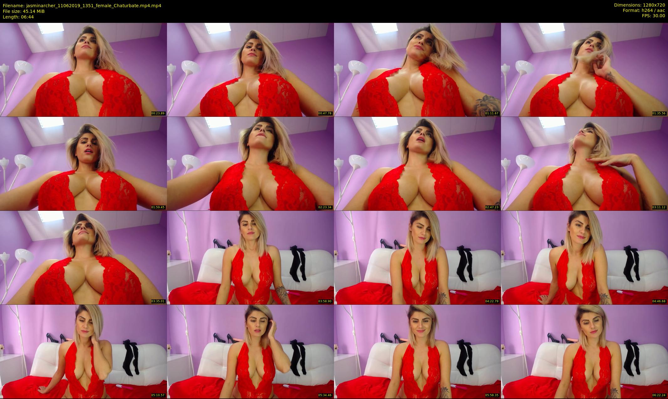 jasminarcher — 7 minute Chaturbate female cam show recording, 720p, Jun 11, 2019