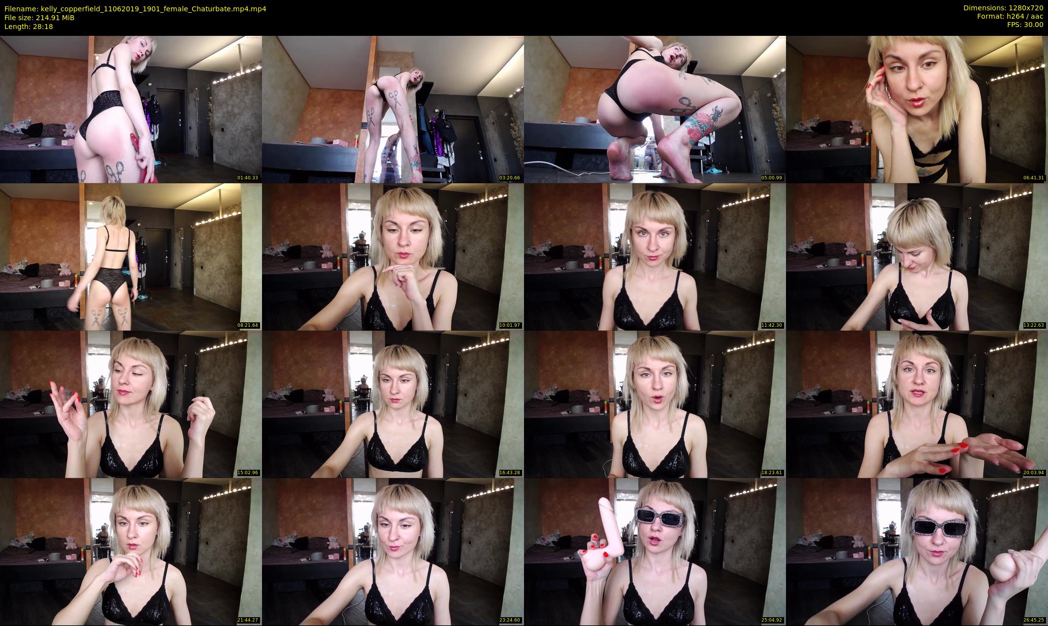 kelly_copperfield — 29 minute Chaturbate female cam show recording, 720p, Jun 11, 2019