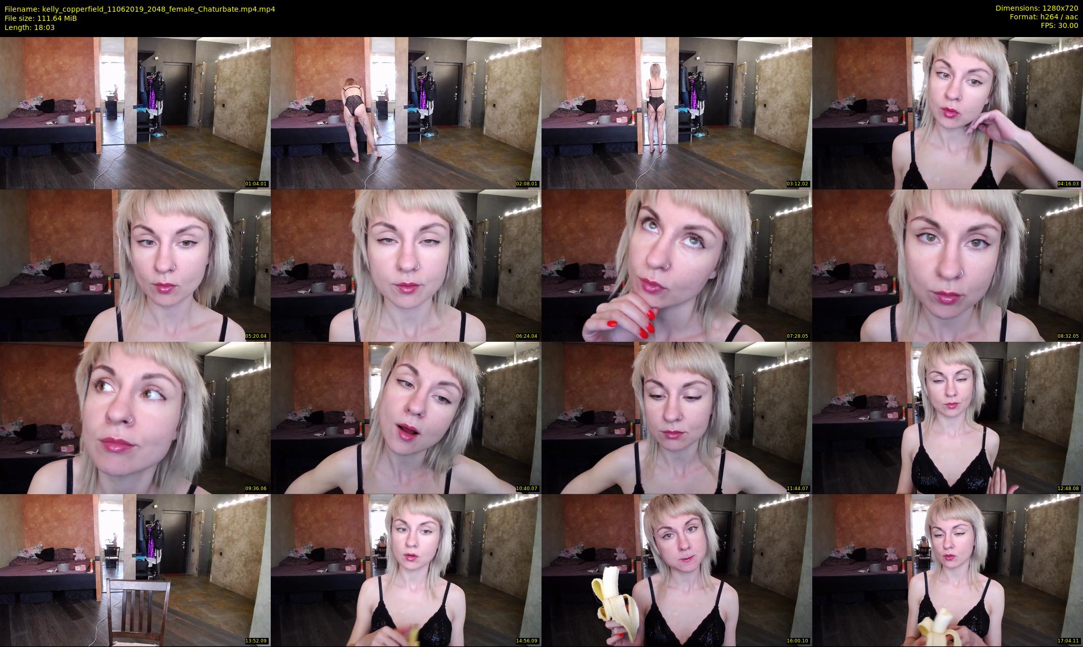 kelly_copperfield — 19 minute Chaturbate female cam show recording, 720p, Jun 11, 2019