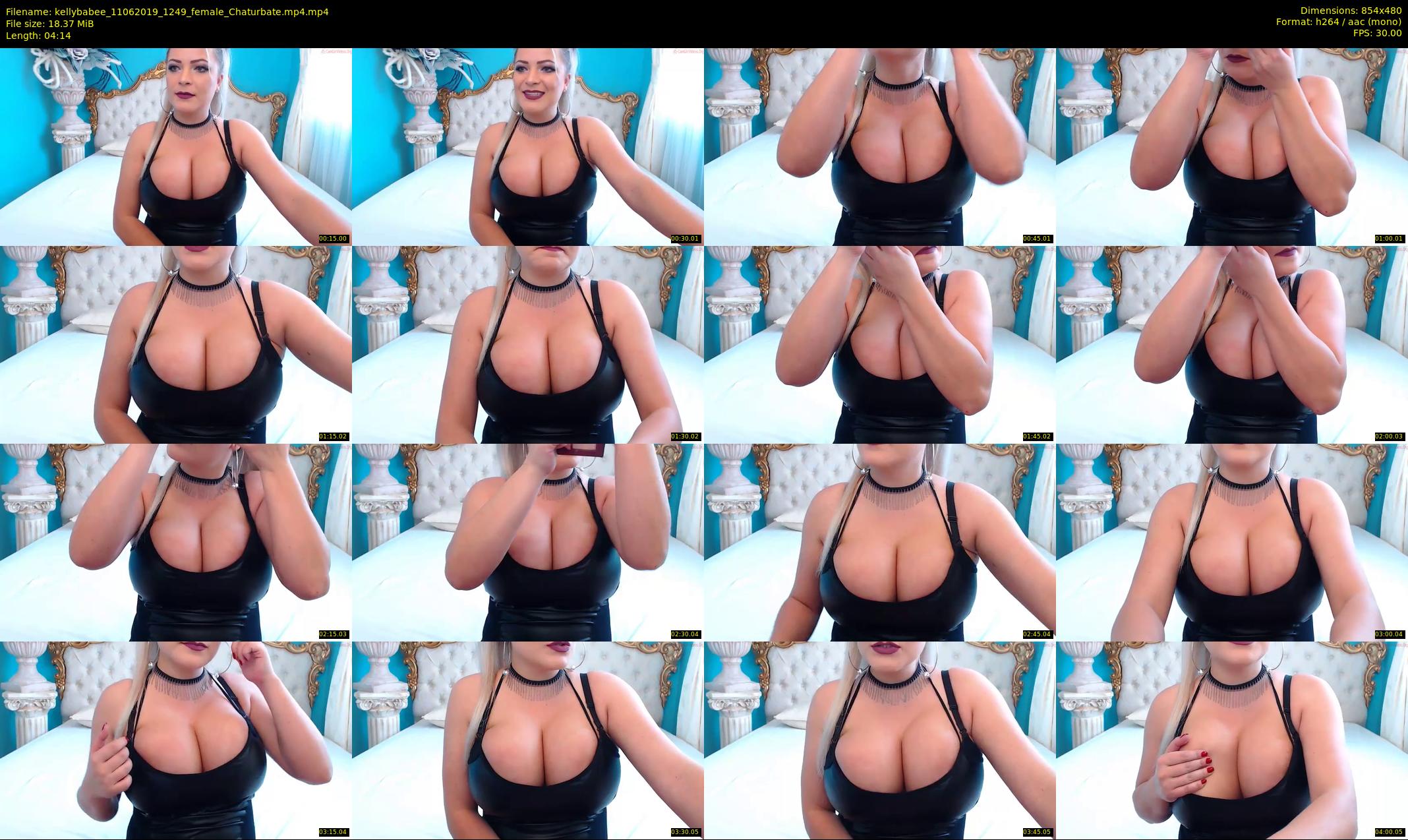 kellybabee — 5 minute Chaturbate female cam show recording, 480p, Jun 11, 2019