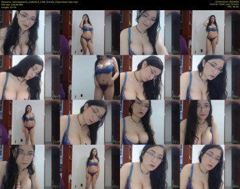 latinsweetx19 — 54 minute Chaturbate female cam show recording, 480p, Jun 11, 2019