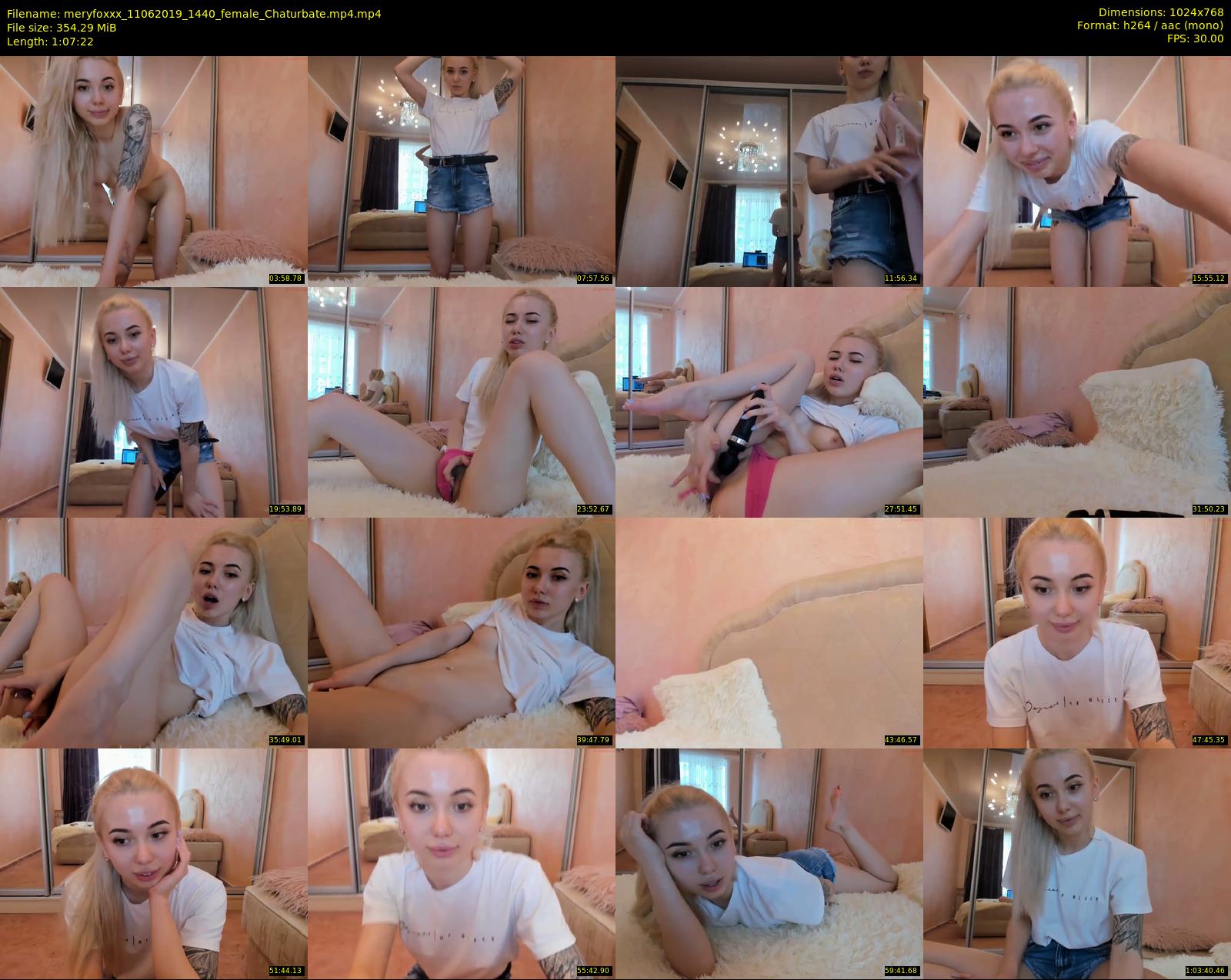meryfoxxx — 68 minute Chaturbate female cam show recording, 720p, Jun 11, 2019