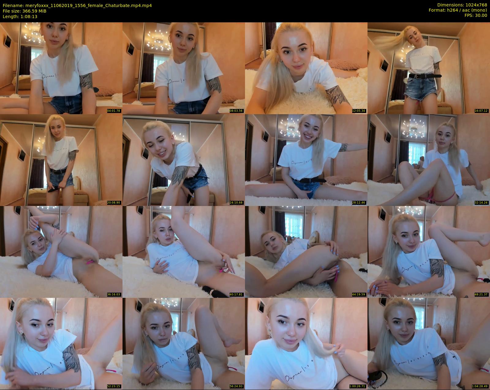 meryfoxxx — 69 minute Chaturbate female cam show recording, 720p, Jun 11, 2019