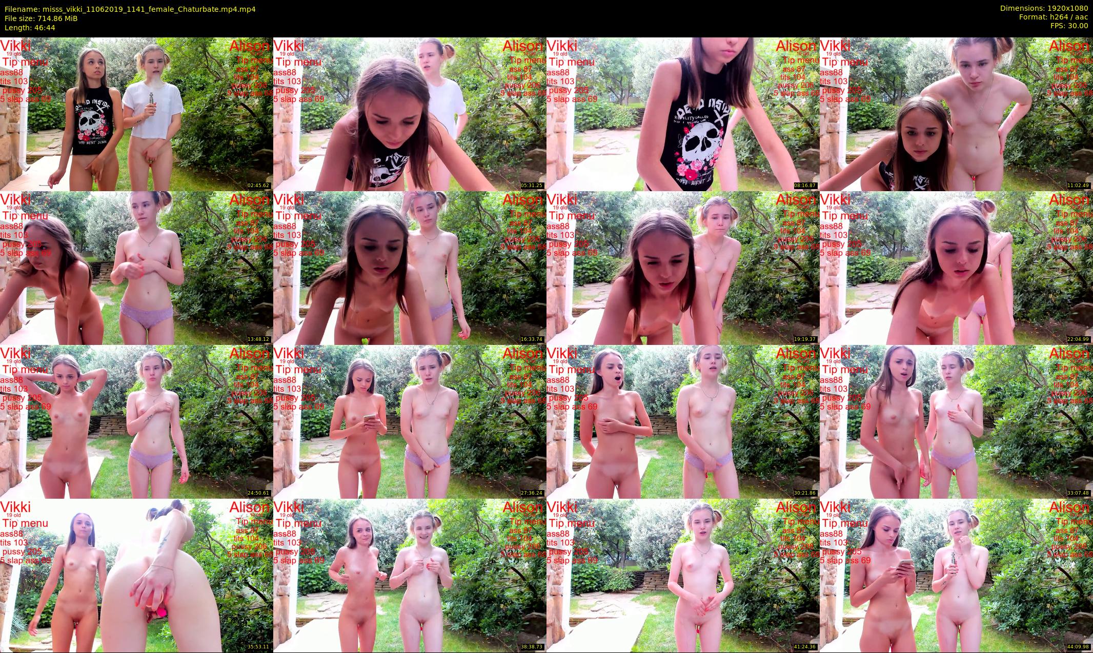 misss_vikki — 47 minute Chaturbate female cam show recording, 1080p, Jun 11, 2019