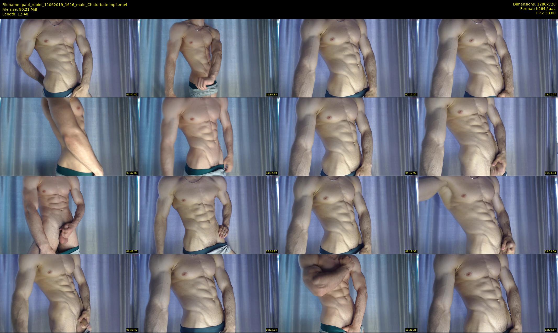 paul_rubini — 13 minute Chaturbate male cam show recording, 720p, Jun 11, 2019