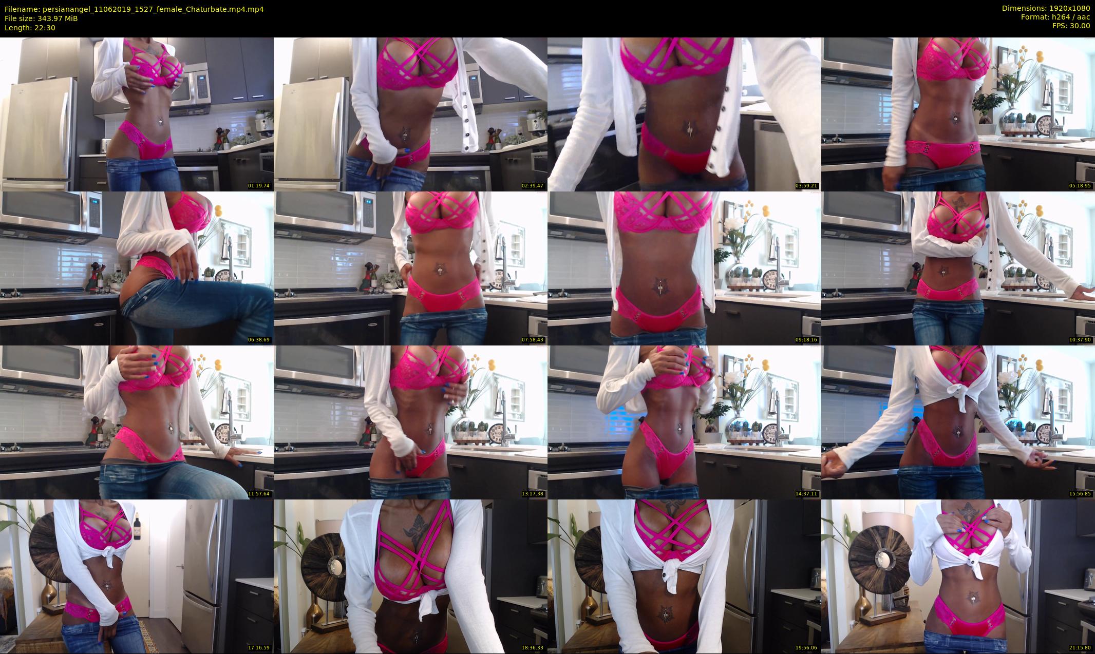 persianangel — 23 minute Chaturbate female cam show recording, 1080p, Jun 11, 2019