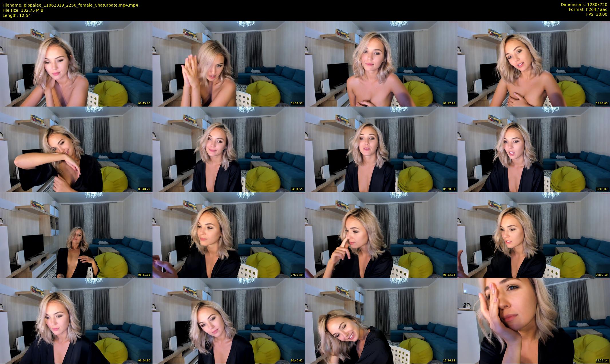 pippalee — 13 minute Chaturbate female cam show recording, 720p, Jun 11, 2019