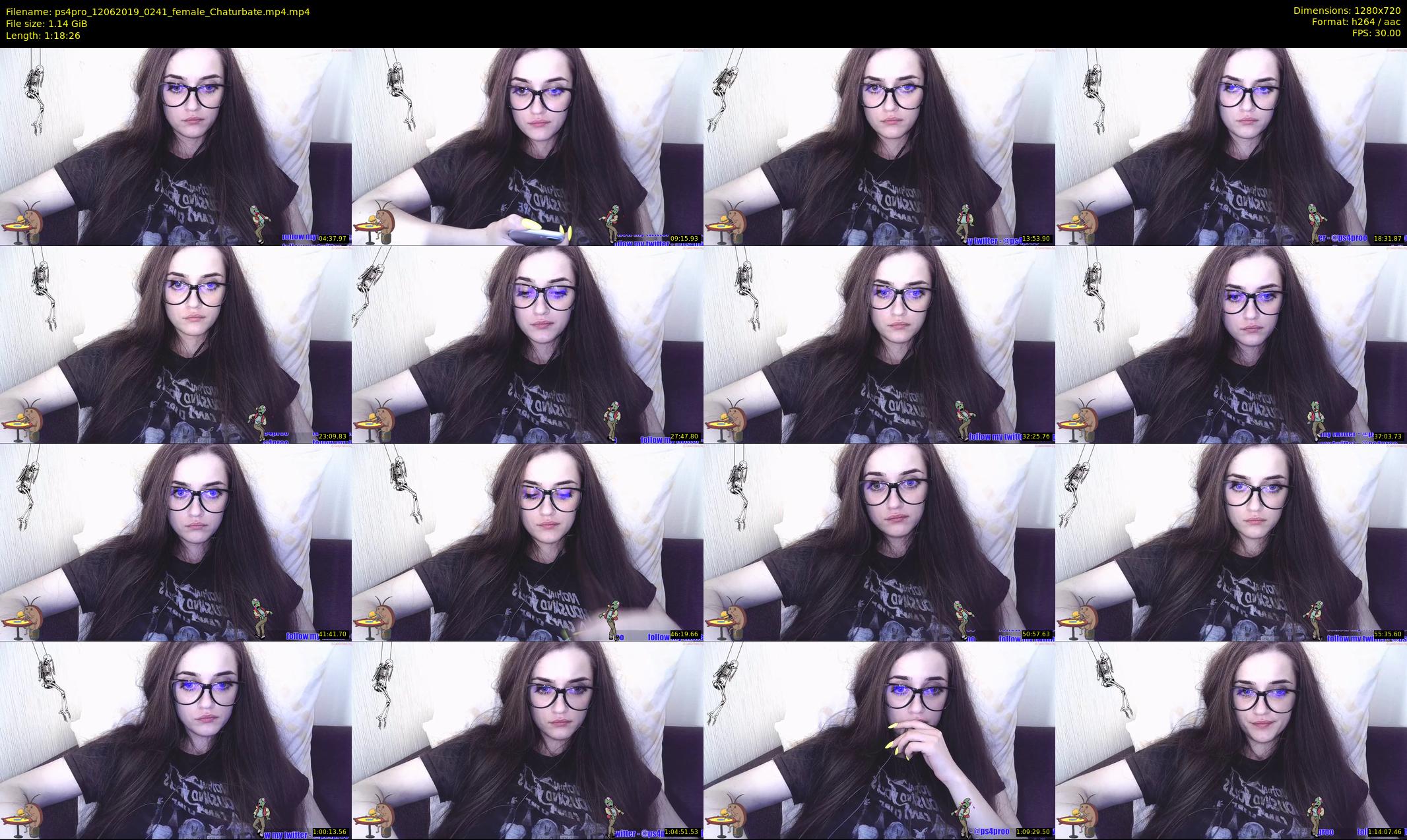 ps4pro — 79 minute Chaturbate female cam show recording, 720p, Jun 12, 2019