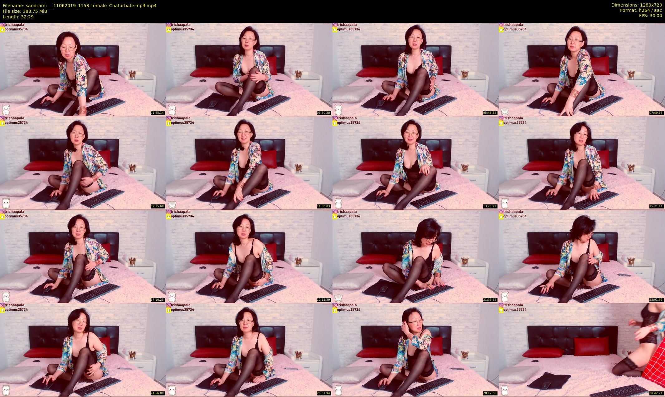 sandrami__ — 33 minute Chaturbate female cam show recording, 720p, Jun 11, 2019