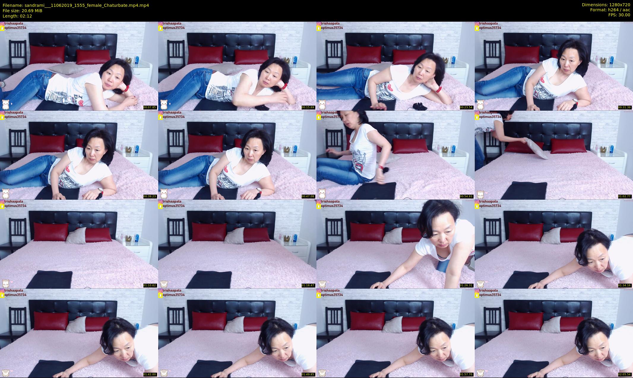 sandrami__ — 3 minute Chaturbate female cam show recording, 720p, Jun 11, 2019