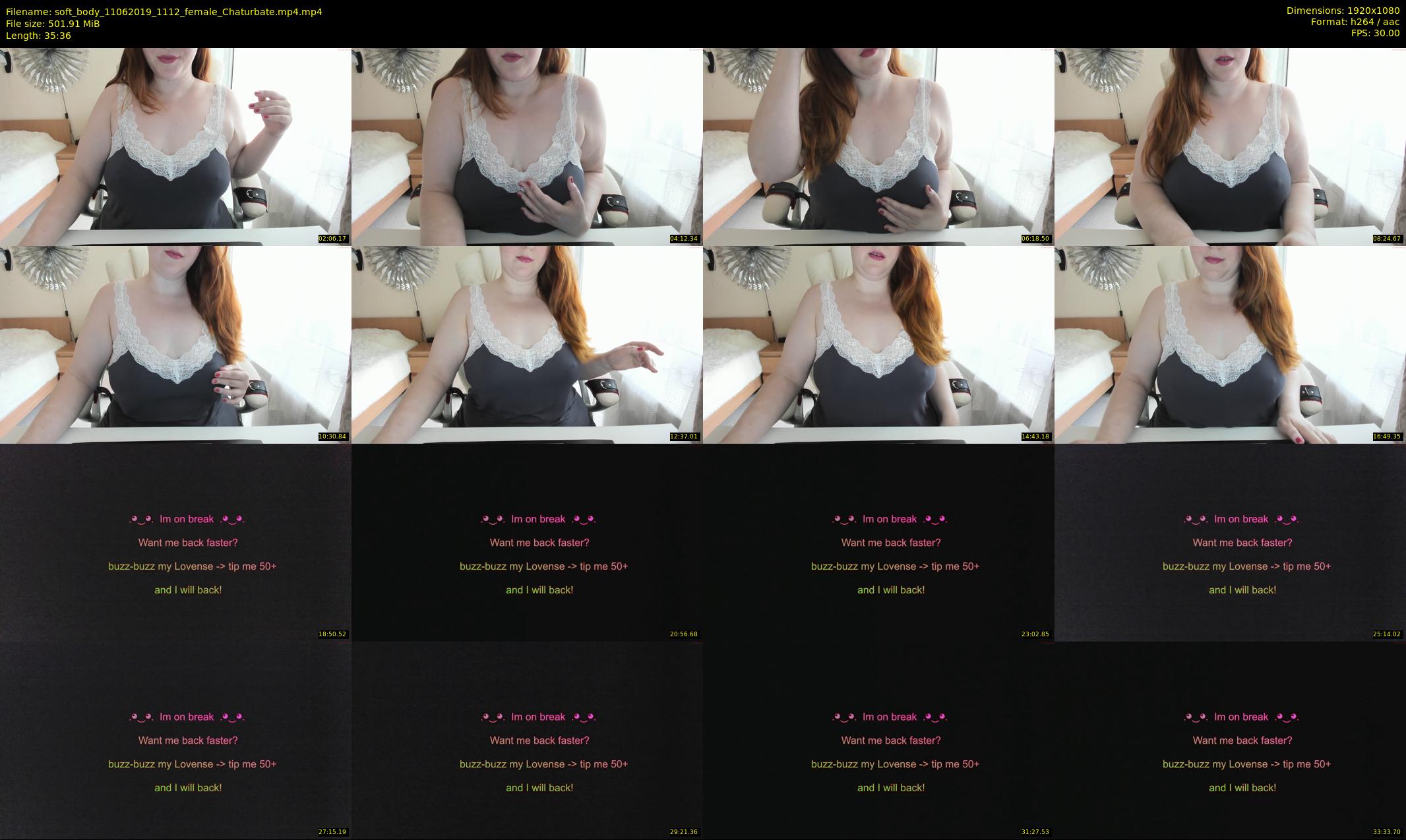 soft_body — 36 minute Chaturbate female cam show recording, 1080p, Jun 11, 2019