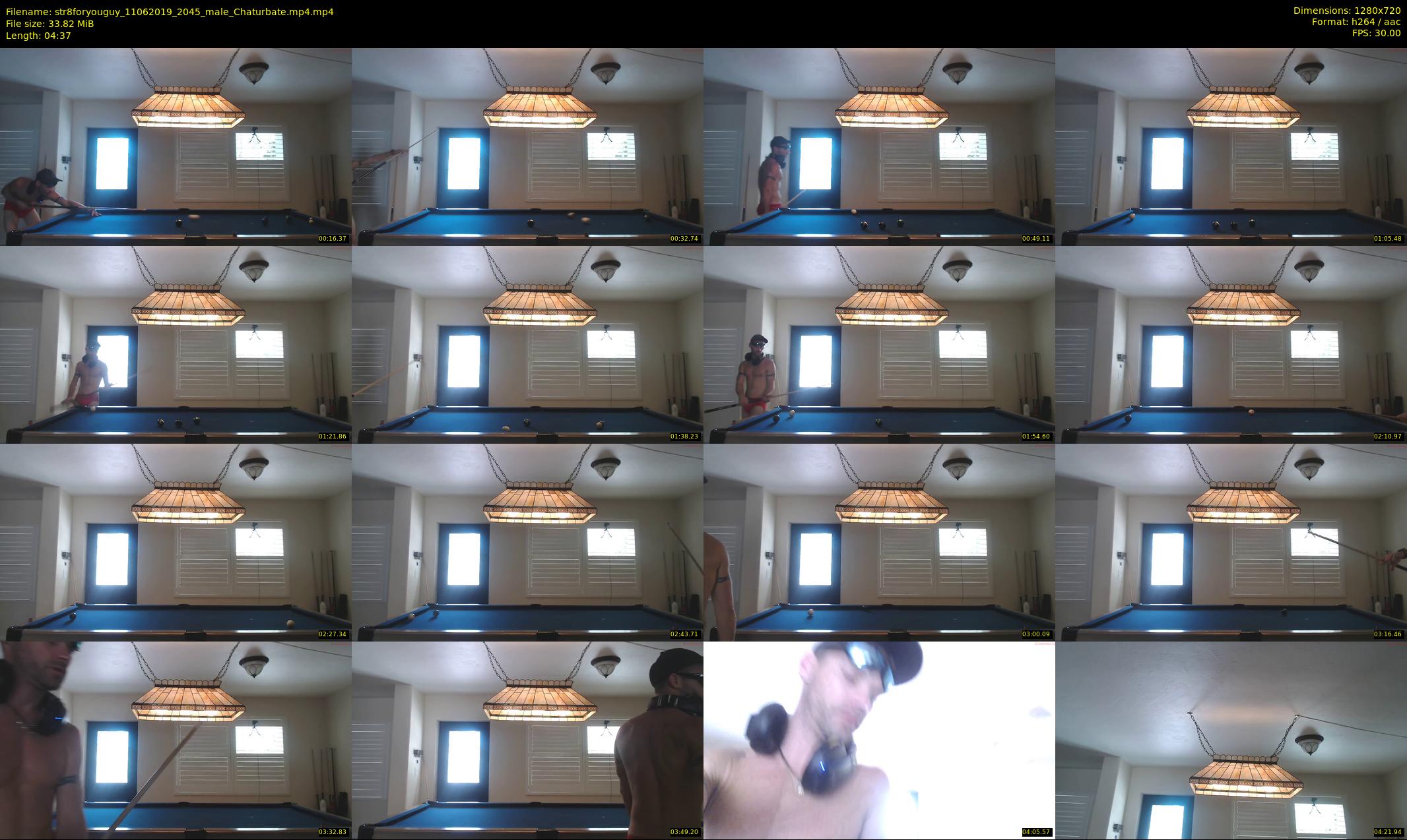 str8foryouguy — 5 minute Chaturbate male cam show recording, 720p, Jun 11, 2019