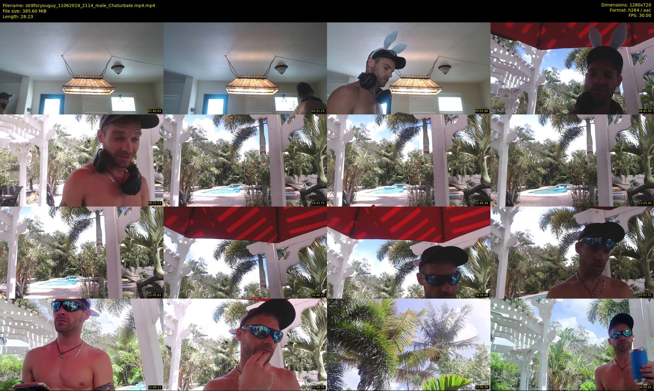 str8foryouguy — 29 minute Chaturbate male cam show recording, 720p, Jun 11, 2019