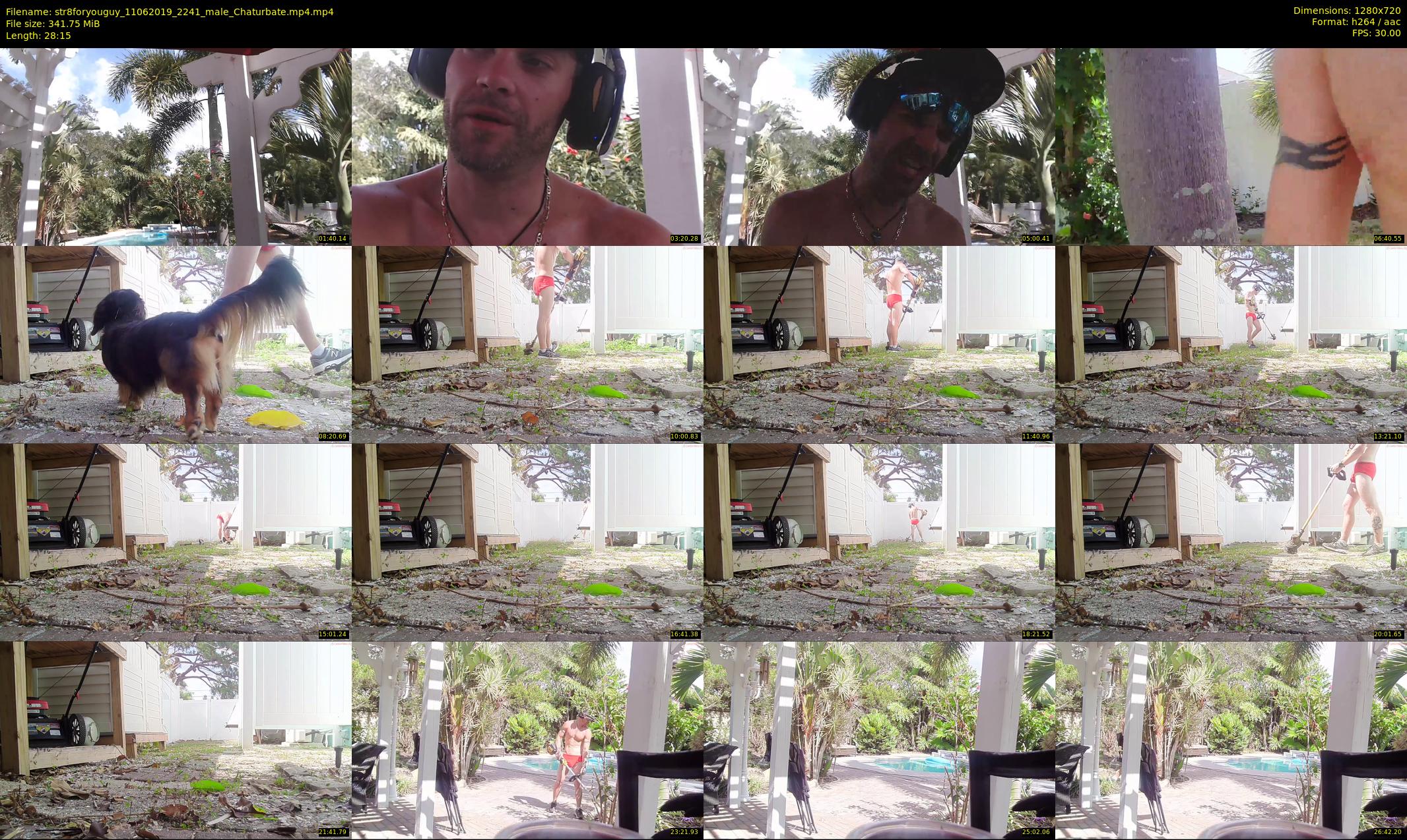 str8foryouguy — 29 minute Chaturbate male cam show recording, 720p, Jun 11, 2019