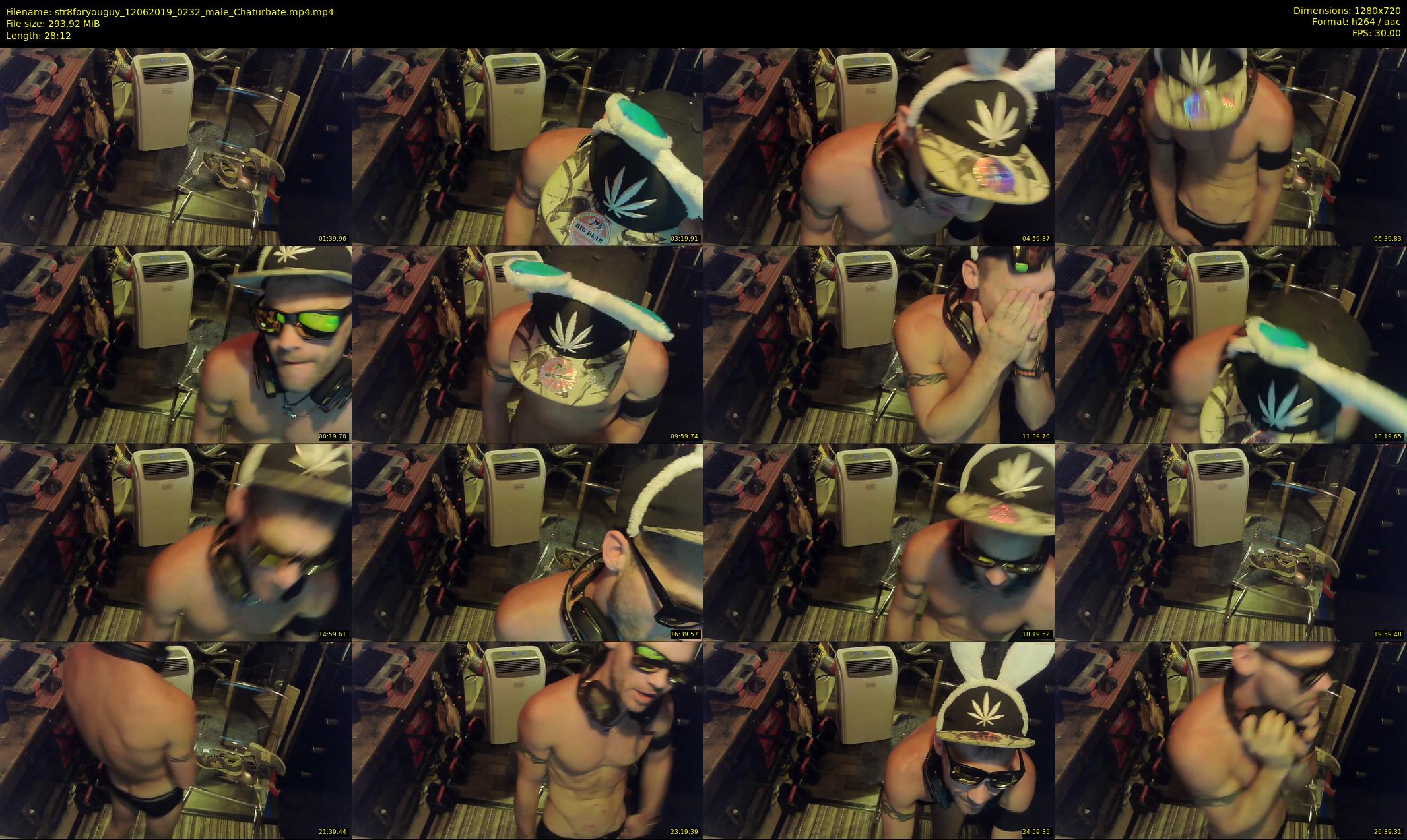 str8foryouguy — 29 minute Chaturbate male cam show recording, 720p, Jun 12, 2019