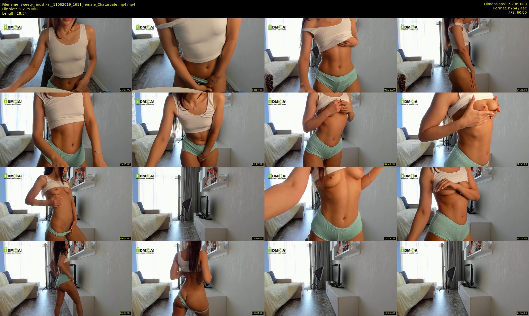 sweety_rinushka_ — 19 minute Chaturbate female cam show recording, 1080p, Jun 11, 2019