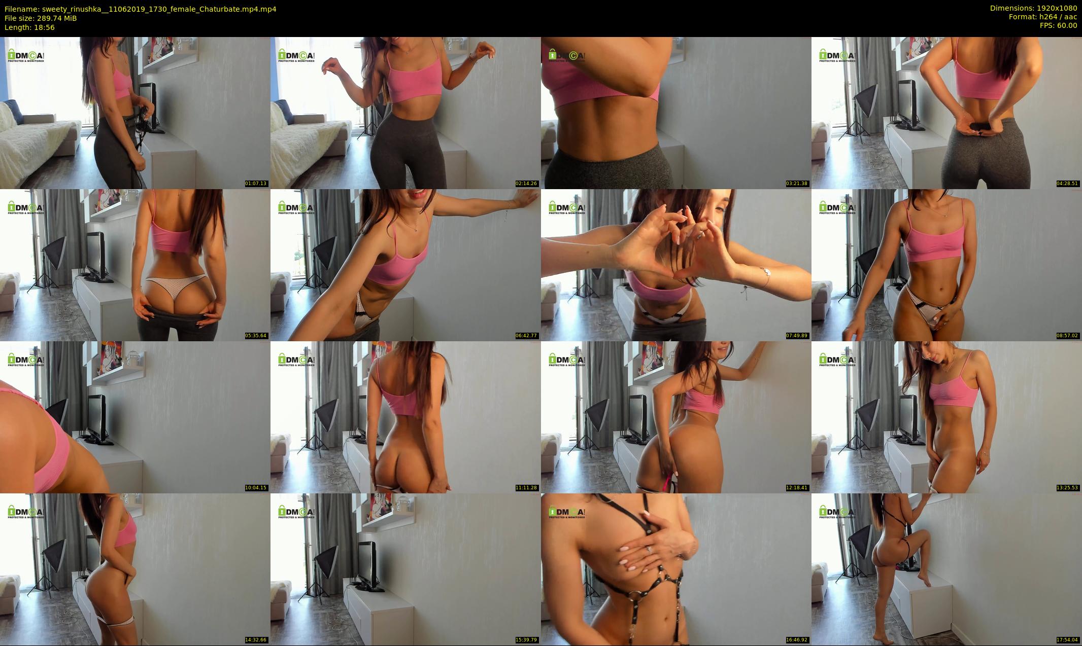 sweety_rinushka_ — 19 minute Chaturbate female cam show recording, 1080p, Jun 11, 2019