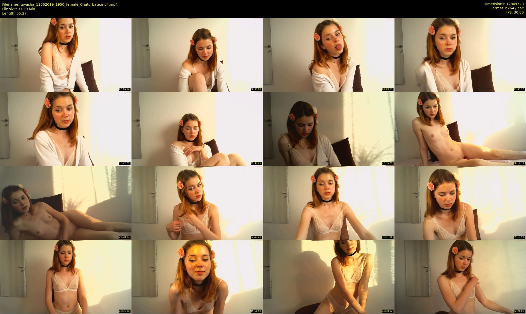 tayasha — 56 minute Chaturbate female cam show recording, 720p, Jun 11, 2019