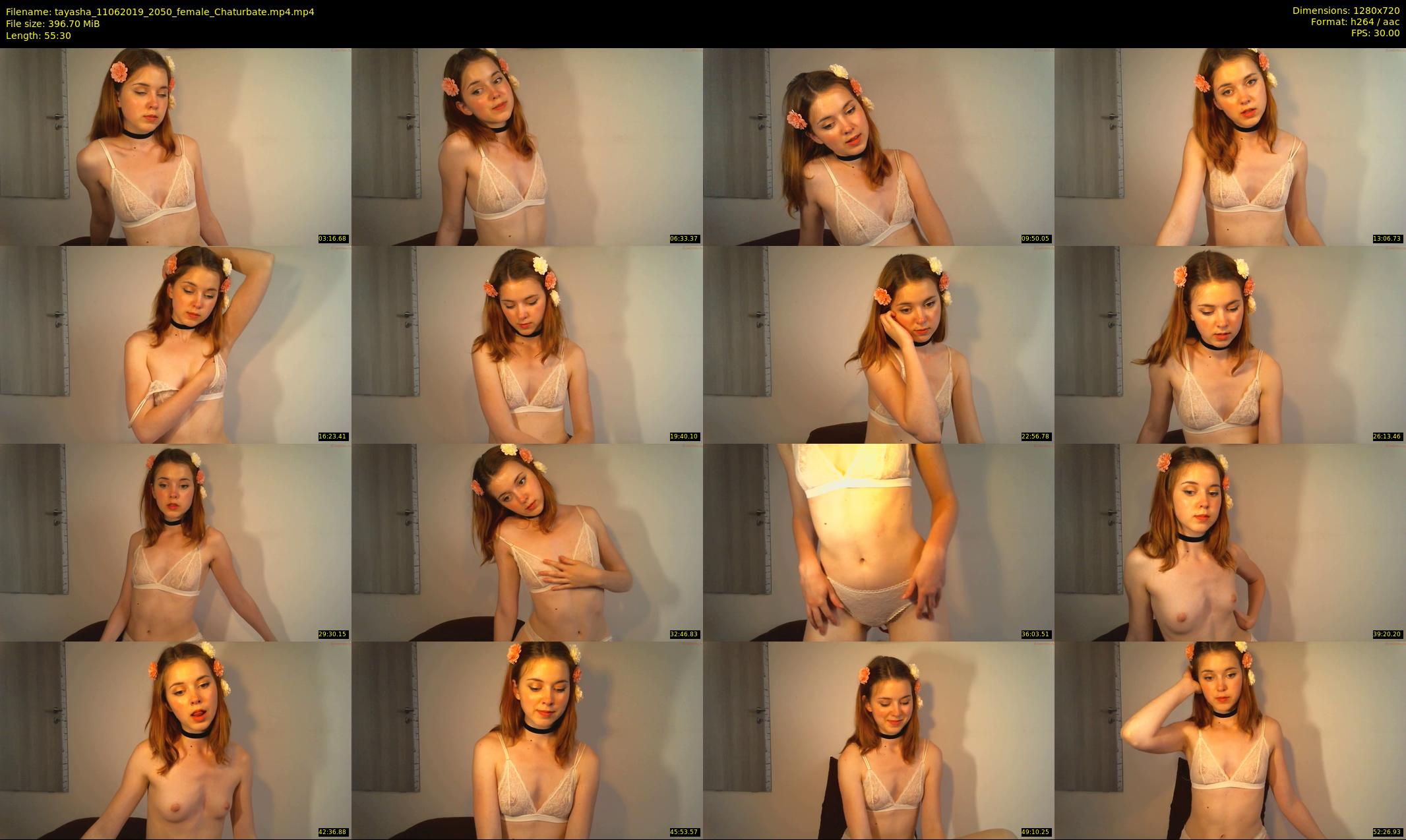 tayasha — 56 minute Chaturbate female cam show recording, 720p, Jun 11, 2019