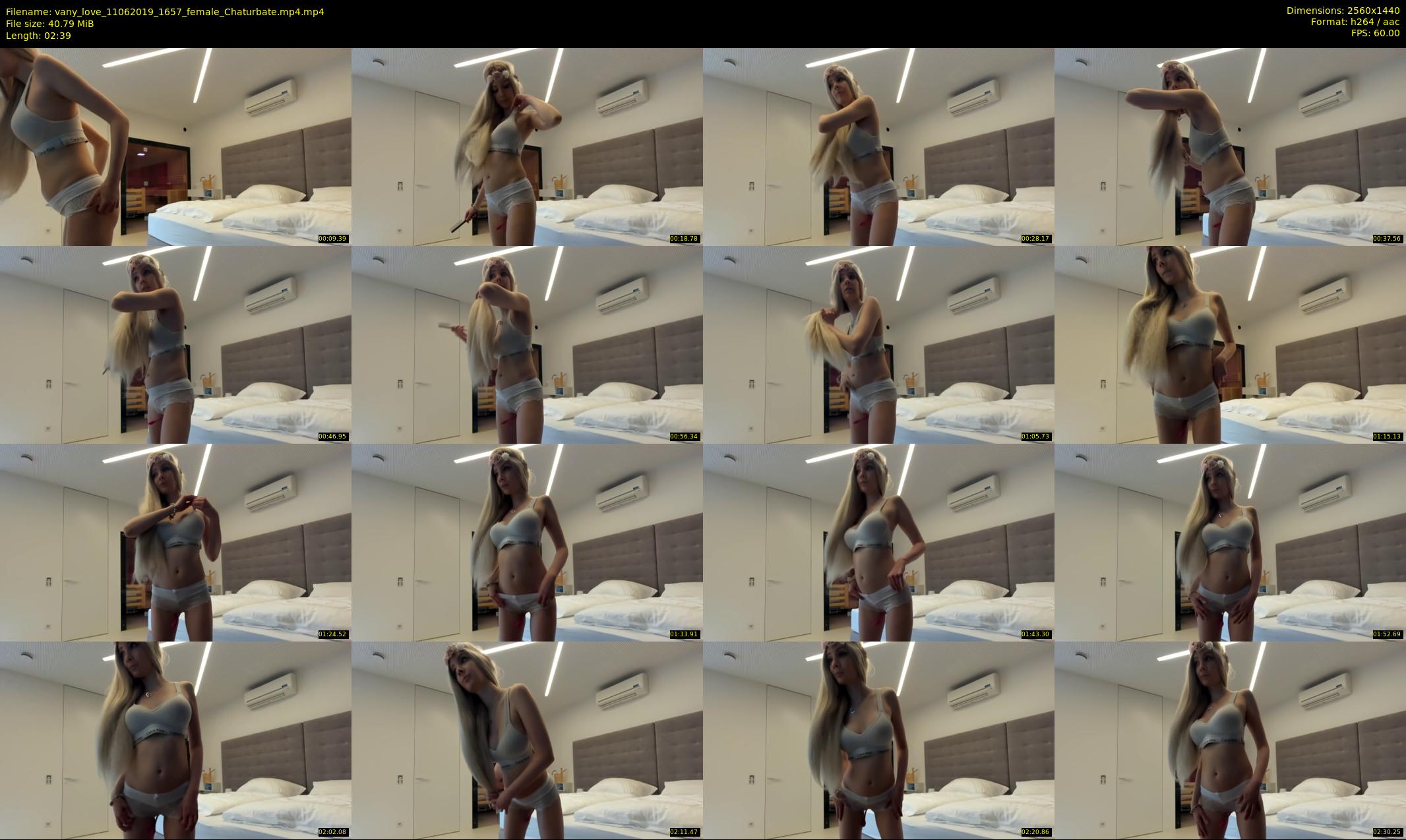 vany_love — 3 minute Chaturbate female cam show recording, 1080p, Jun 11, 2019