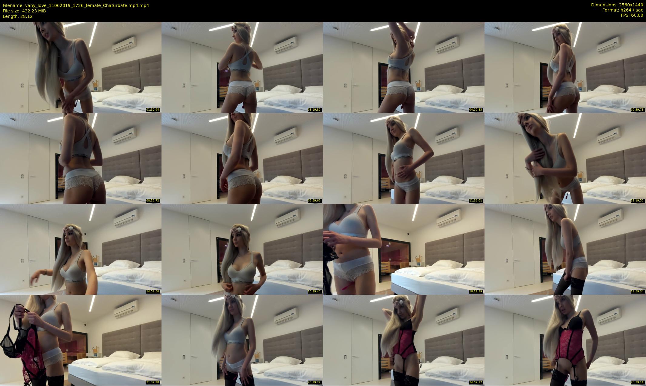 vany_love — 29 minute Chaturbate female cam show recording, 1080p, Jun 11, 2019