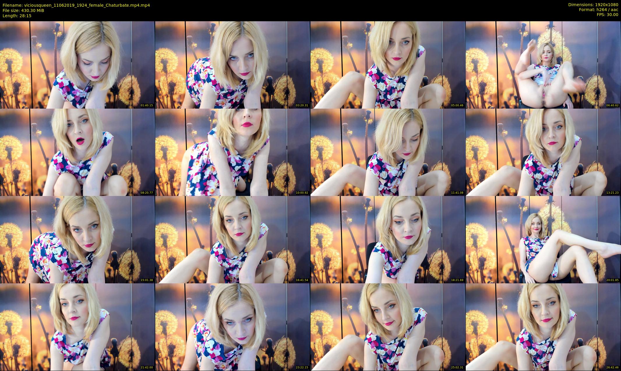 viciousqueen — 29 minute Chaturbate female cam show recording, 1080p, Jun 11, 2019