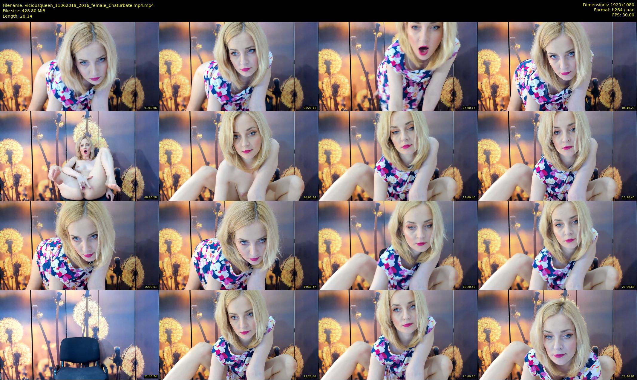 viciousqueen — 29 minute Chaturbate female cam show recording, 1080p, Jun 11, 2019