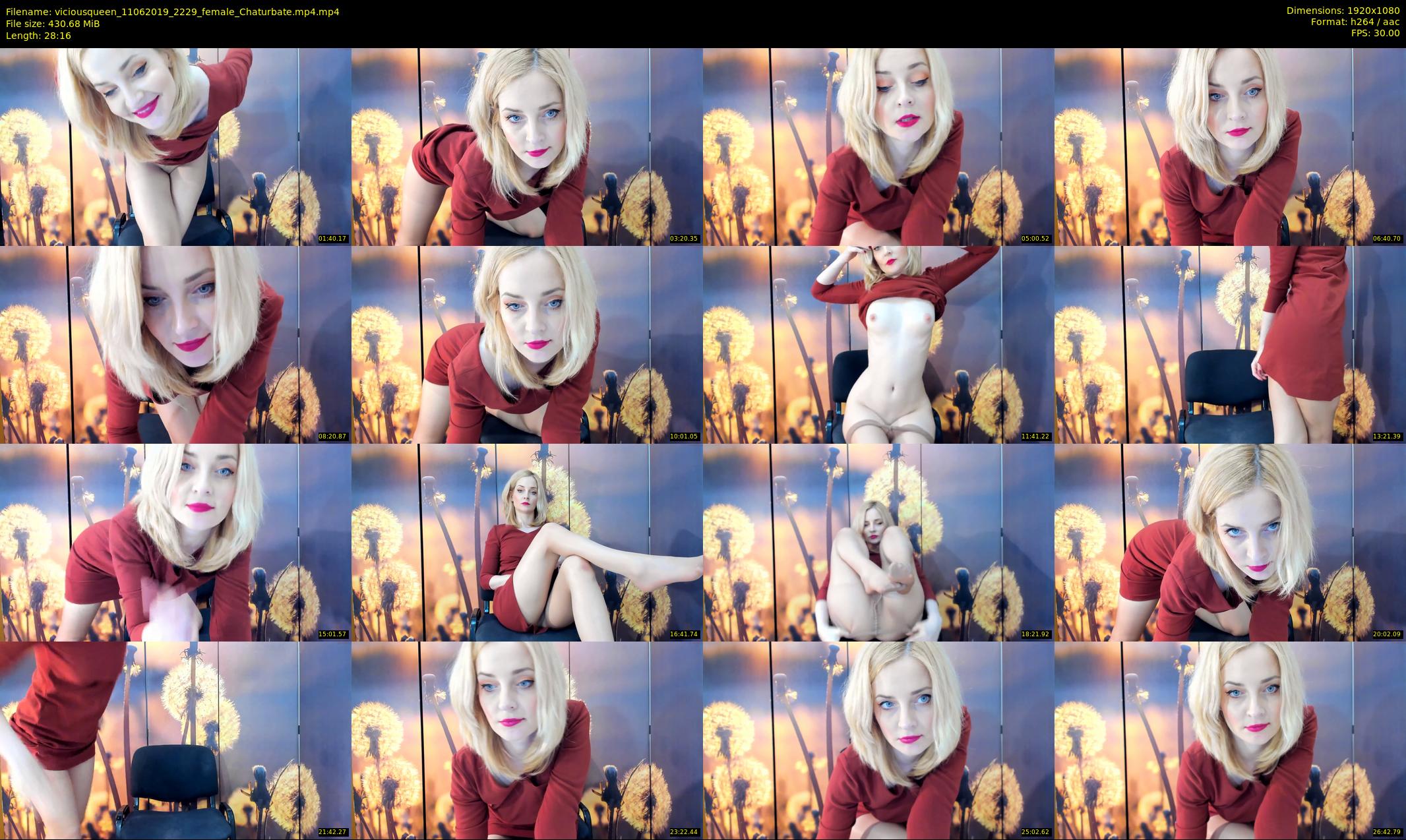 viciousqueen — 29 minute Chaturbate female cam show recording, 1080p, Jun 11, 2019