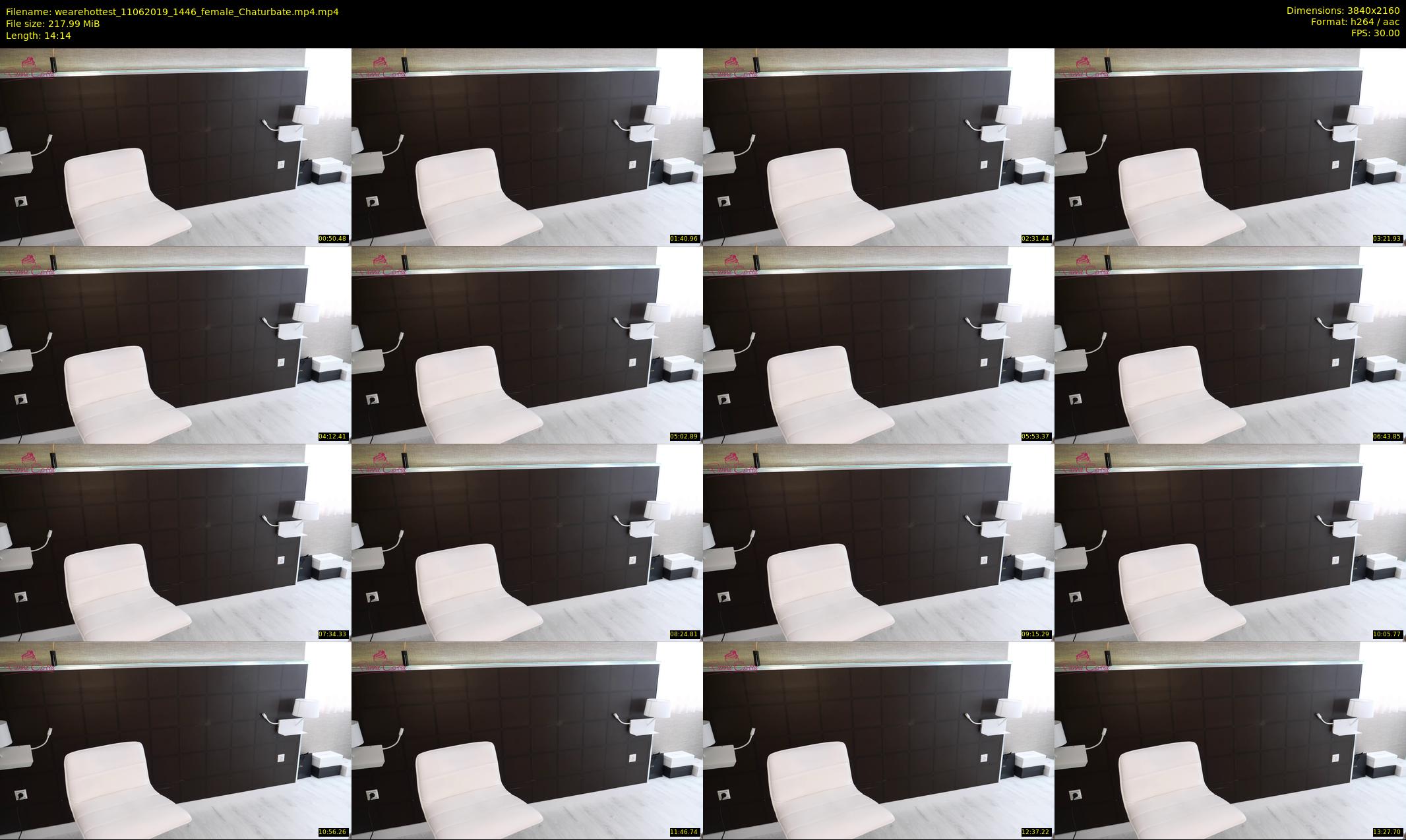 wearehottest — 15 minute Chaturbate couple cam show recording, 4K, Jun 11, 2019