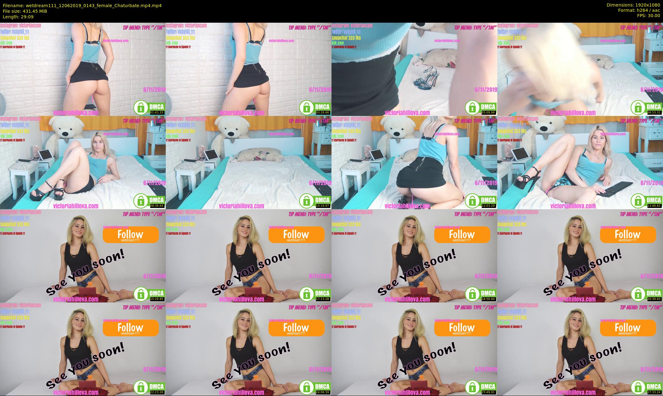 wetdream111 — 30 minute Chaturbate couple cam show recording, 1080p, Jun 12, 2019