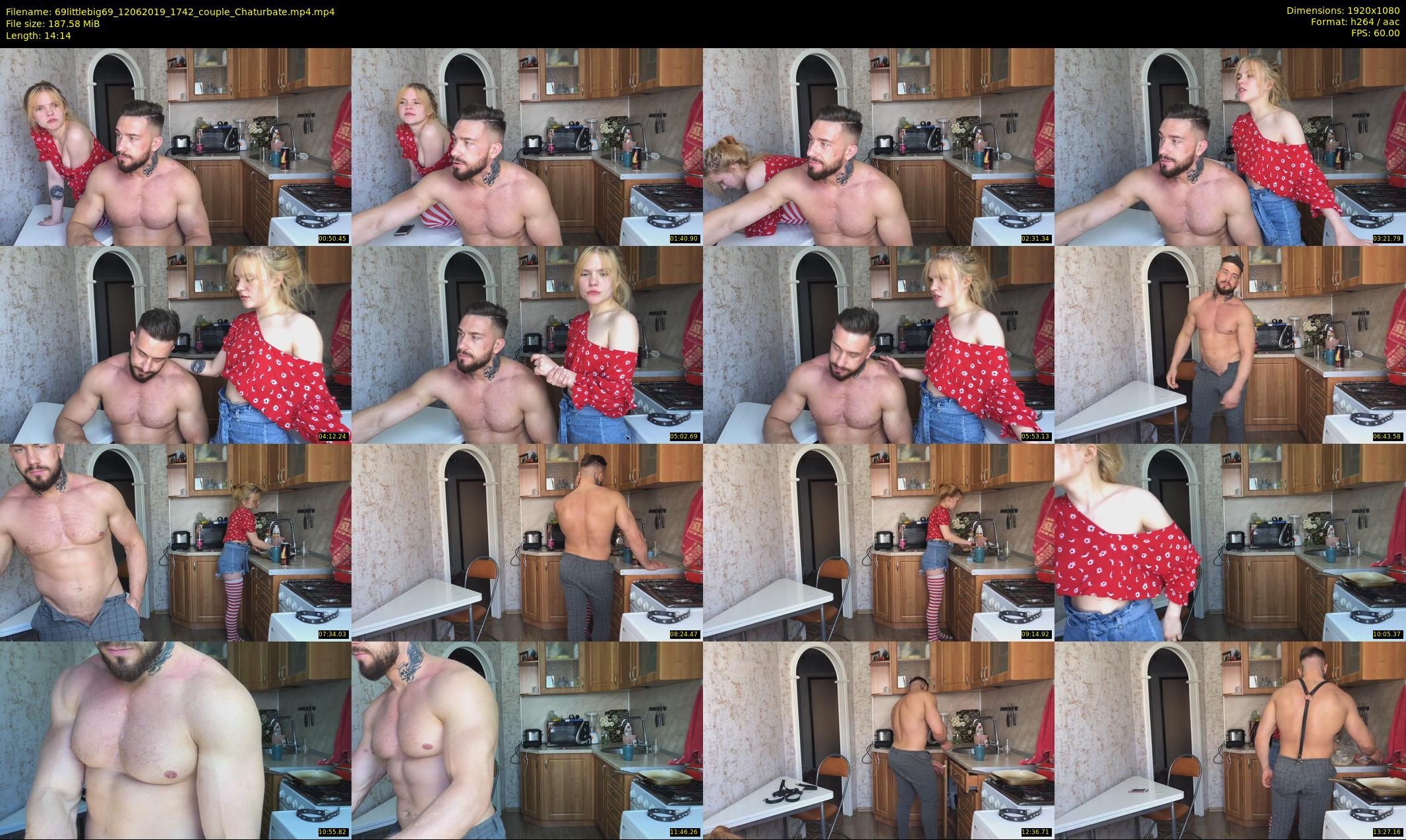 69littlebig69 — 15 minute Chaturbate couple cam show recording, 1080p, Jun 12, 2019