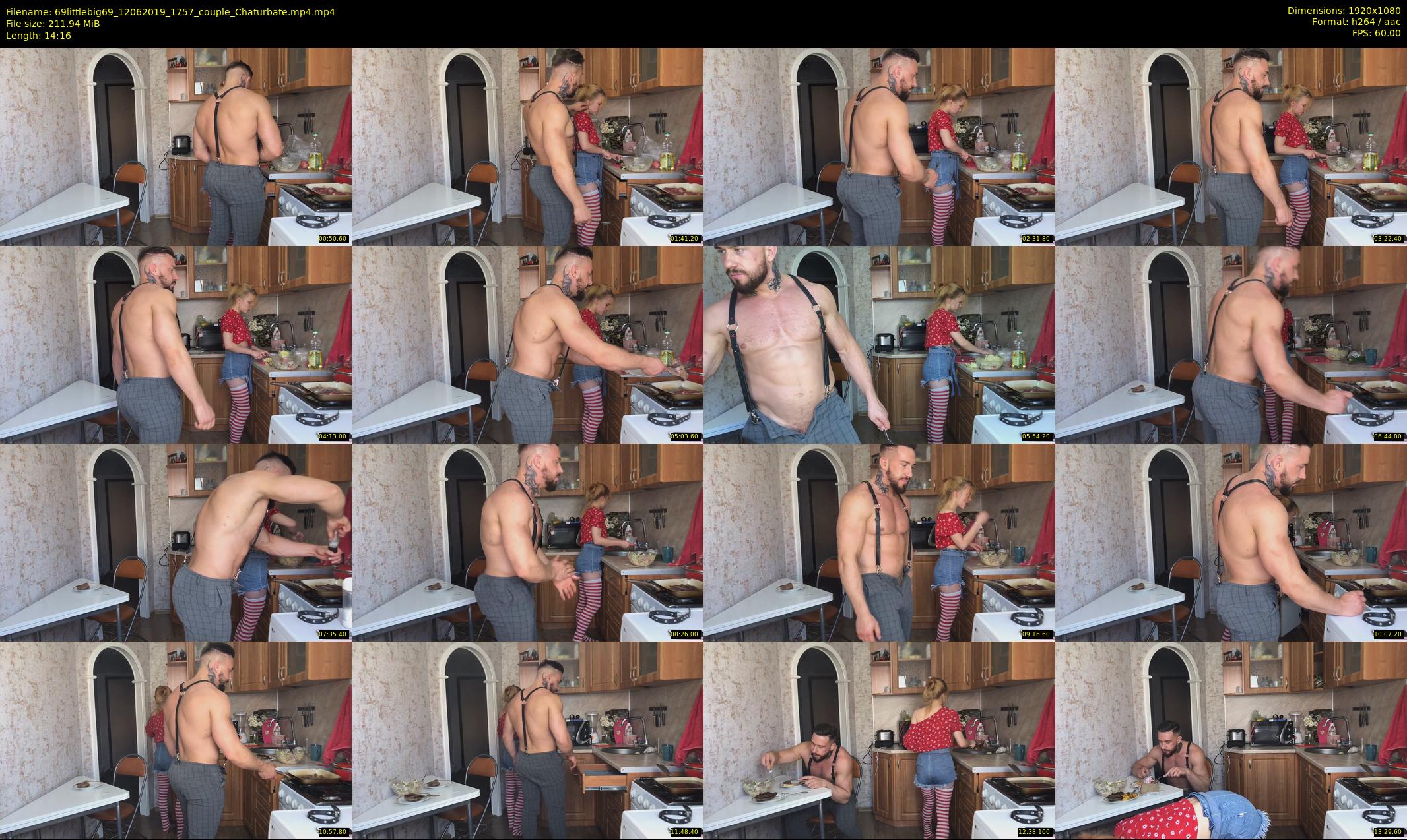 69littlebig69 — 15 minute Chaturbate couple cam show recording, 1080p, Jun 12, 2019