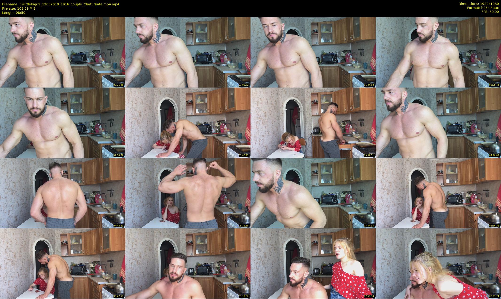 69littlebig69 — 9 minute Chaturbate couple cam show recording, 1080p, Jun 12, 2019