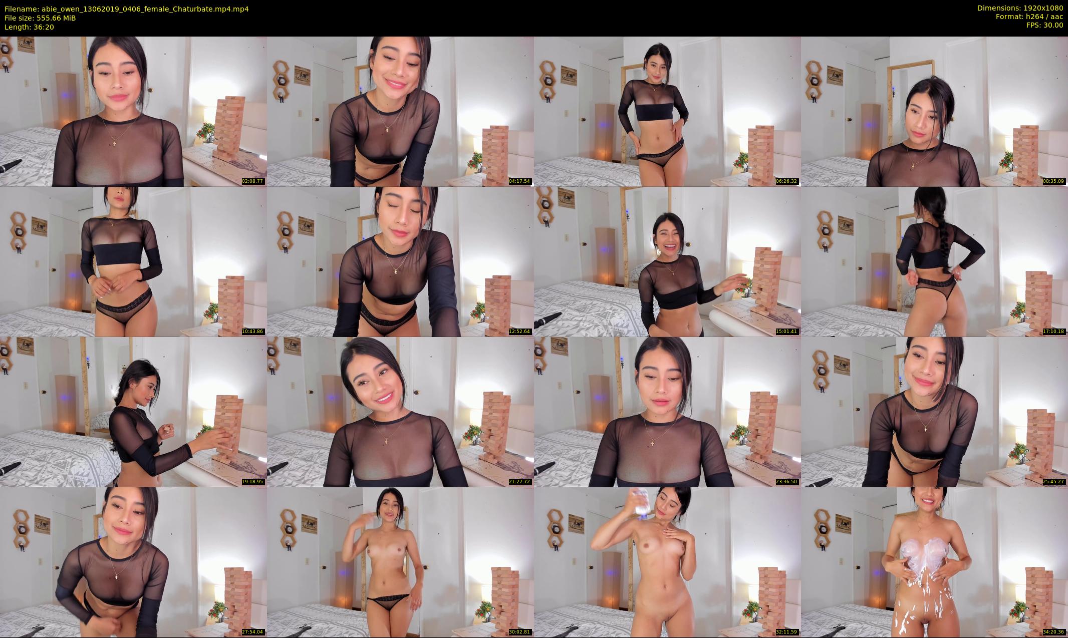 abie_owen — 37 minute Chaturbate female cam show recording, 1080p, Jun 13, 2019