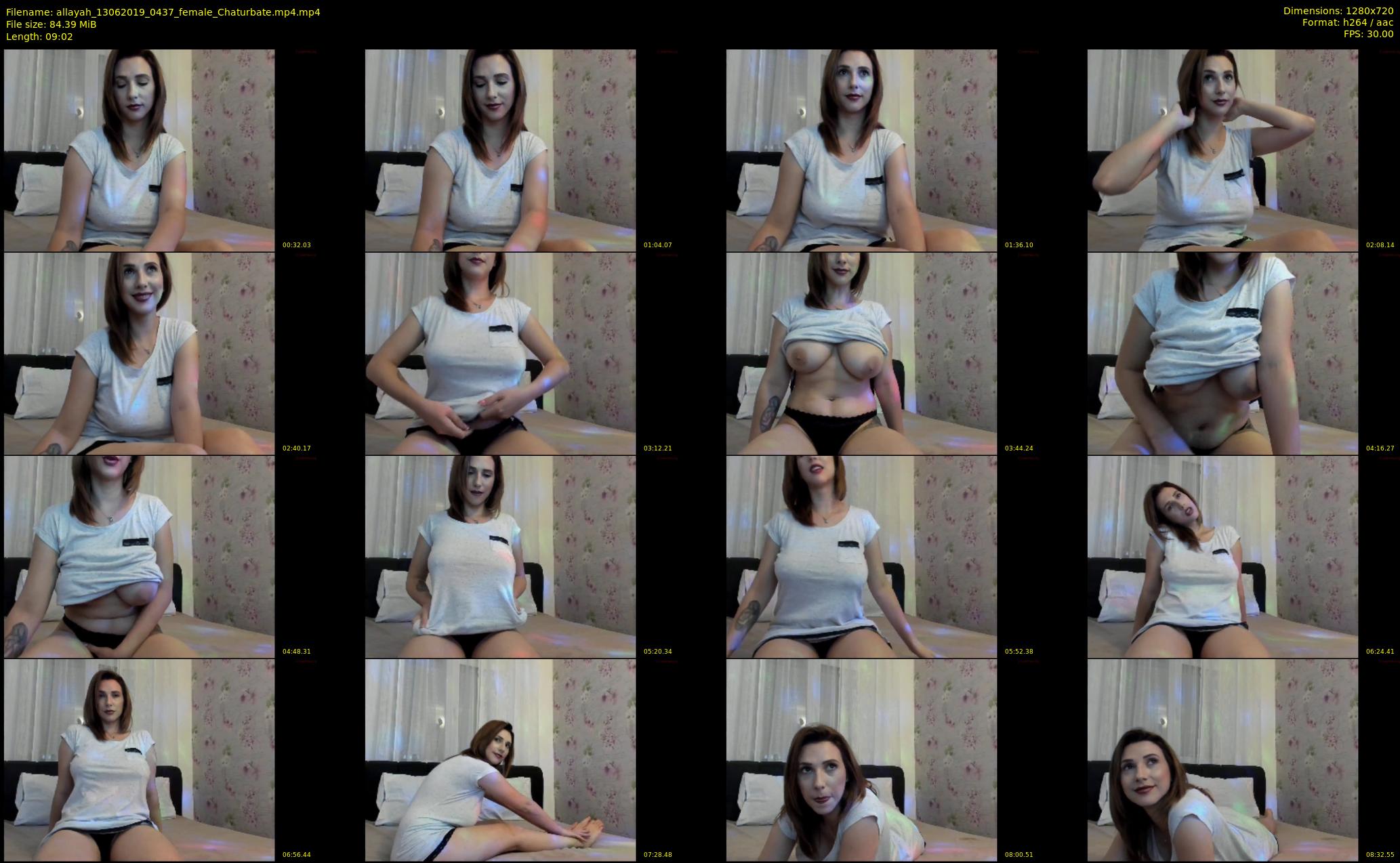 allayah — 10 minute Chaturbate female cam show recording, 720p, Jun 13, 2019