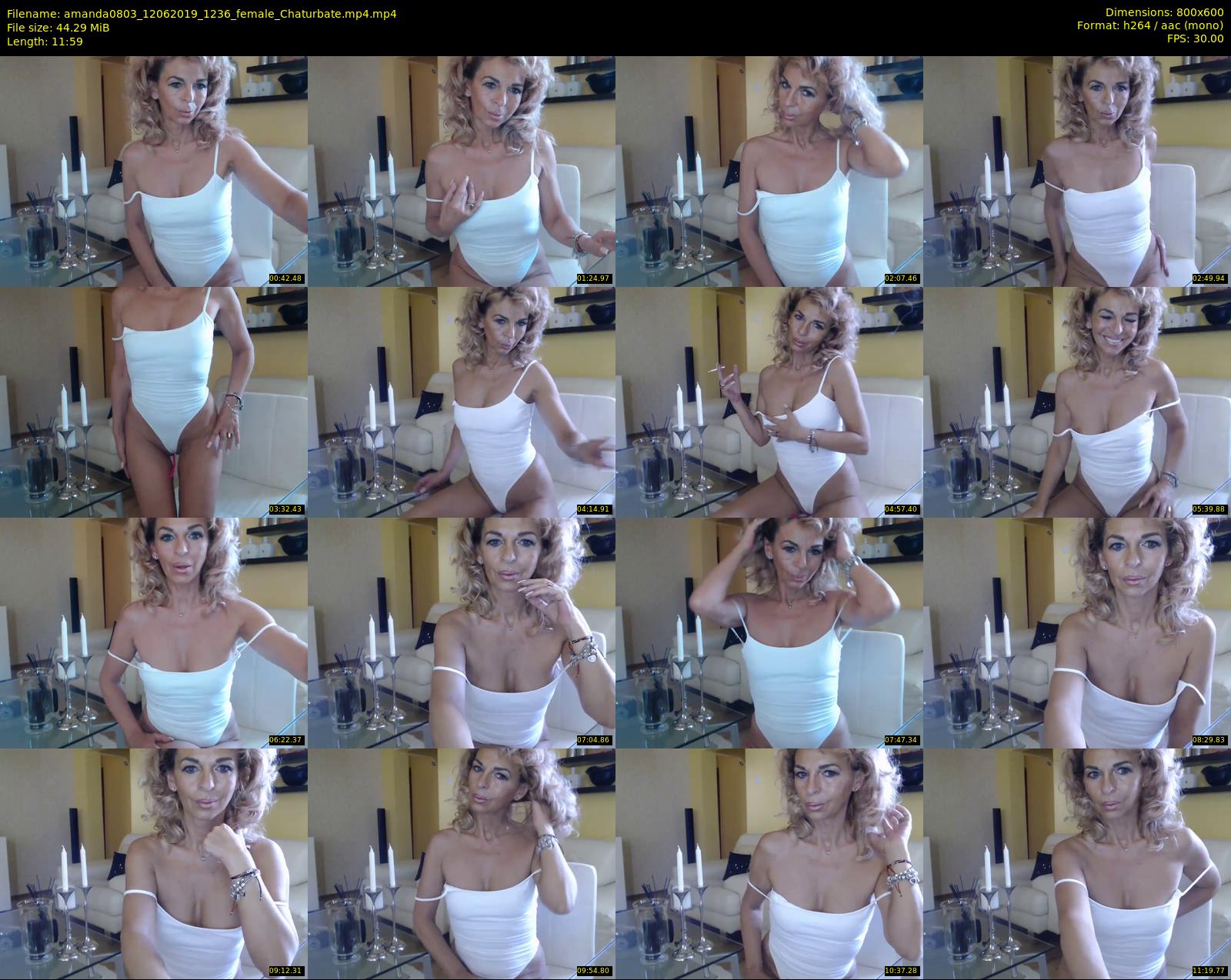 amanda0803 — 12 minute Chaturbate female cam show recording, 480p, Jun 12, 2019
