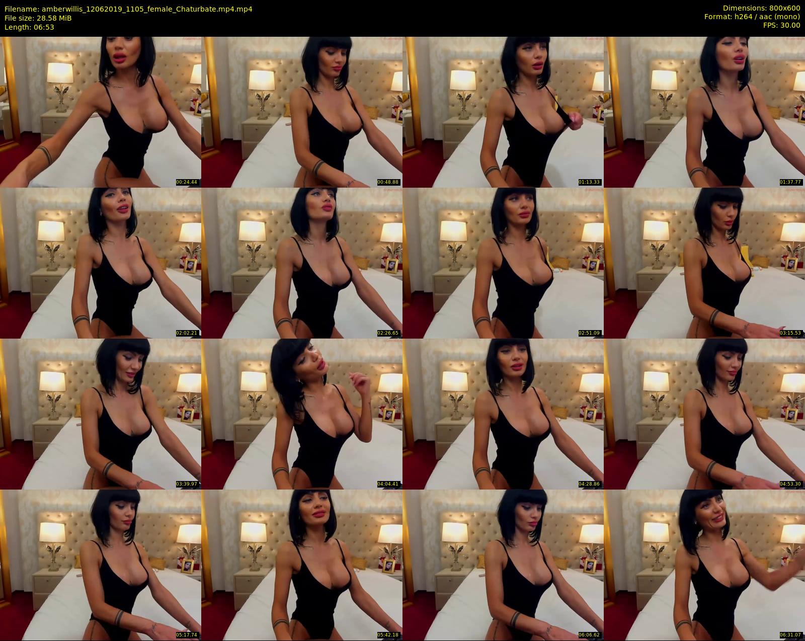 amberwillis — 7 minute Chaturbate female cam show recording, 480p, Jun 12, 2019