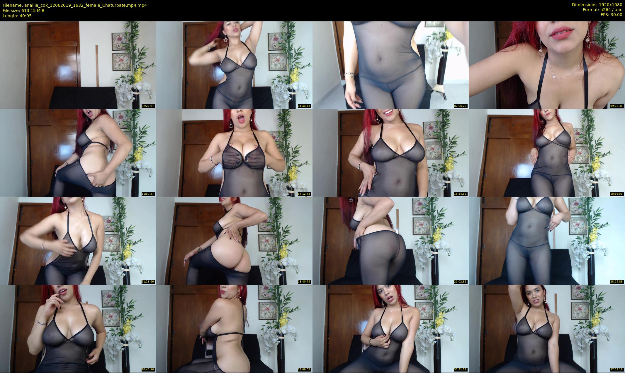 analiia_cox — 41 minute Chaturbate female cam show recording, 1080p, Jun 12, 2019
