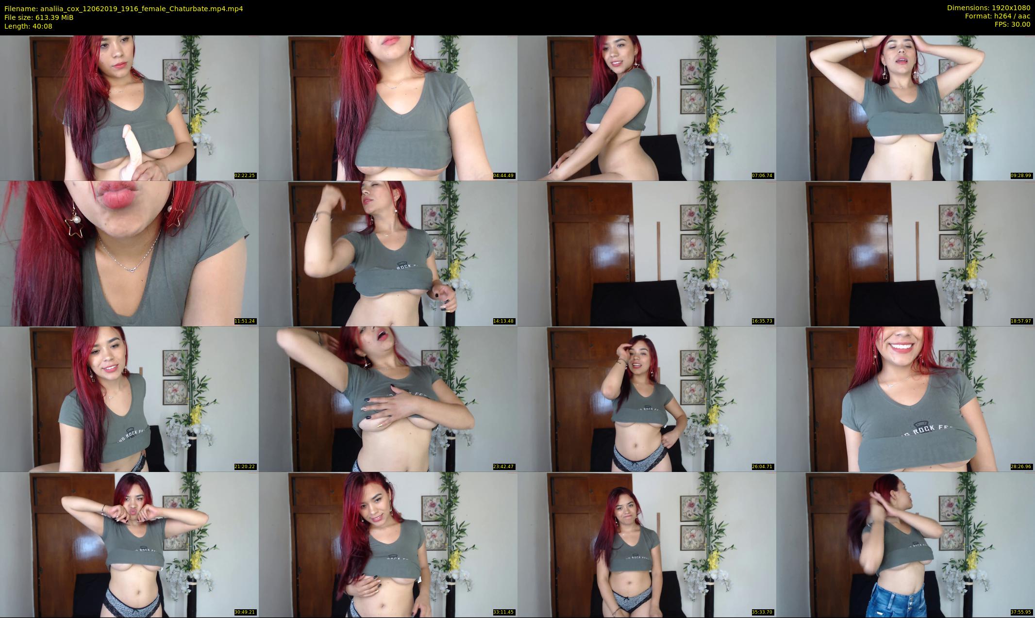 analiia_cox — 41 minute Chaturbate female cam show recording, 1080p, Jun 12, 2019