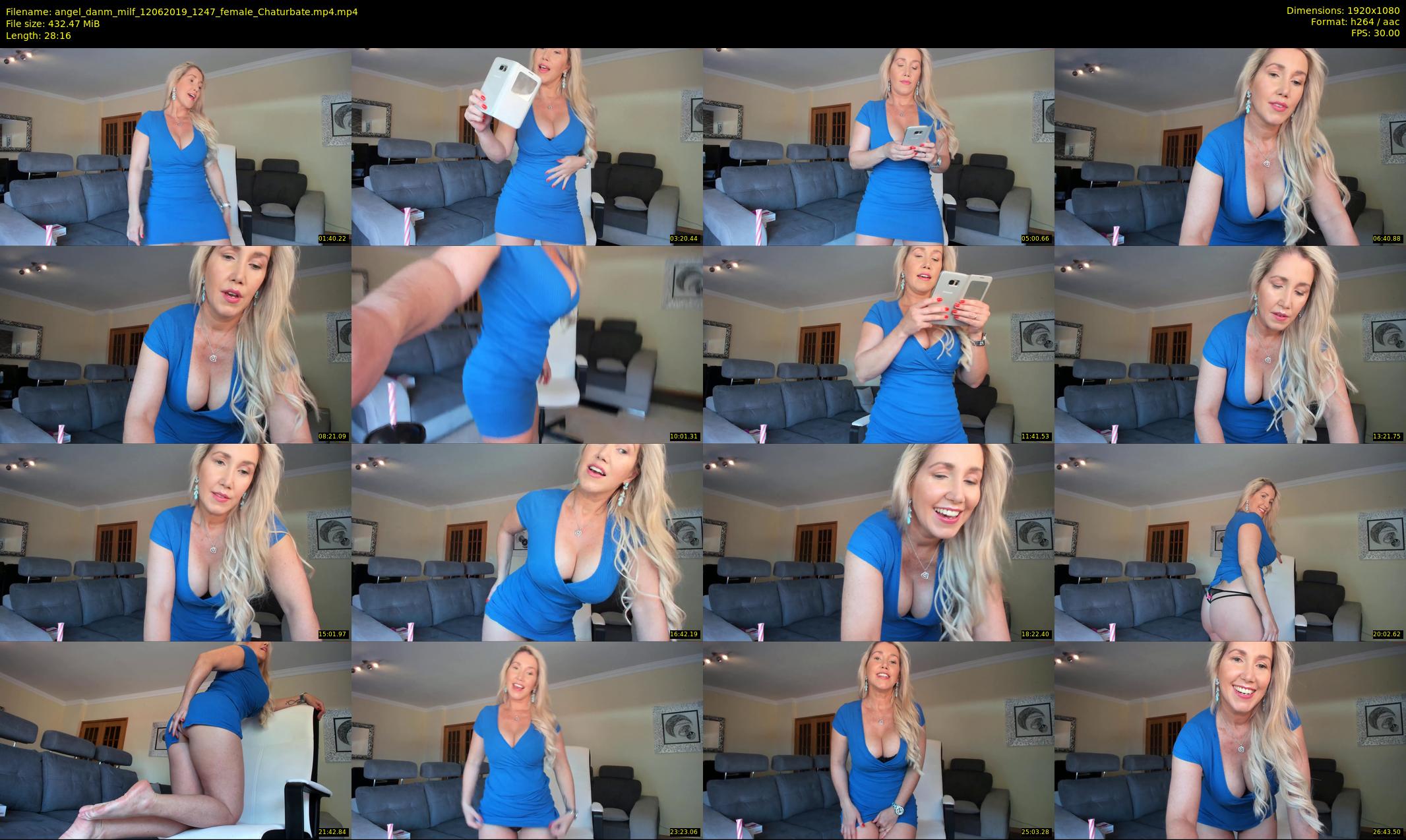 angel_danm_milf — 29 minute Chaturbate female cam show recording, 1080p, Jun 12, 2019