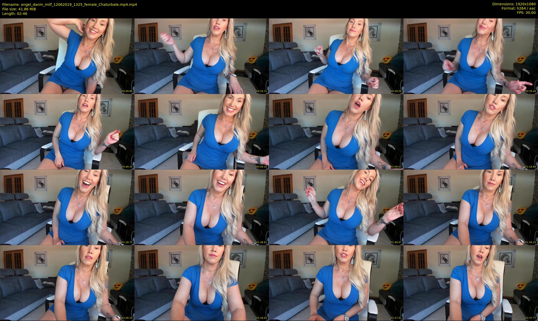 angel_danm_milf — 3 minute Chaturbate female cam show recording, 1080p, Jun 12, 2019