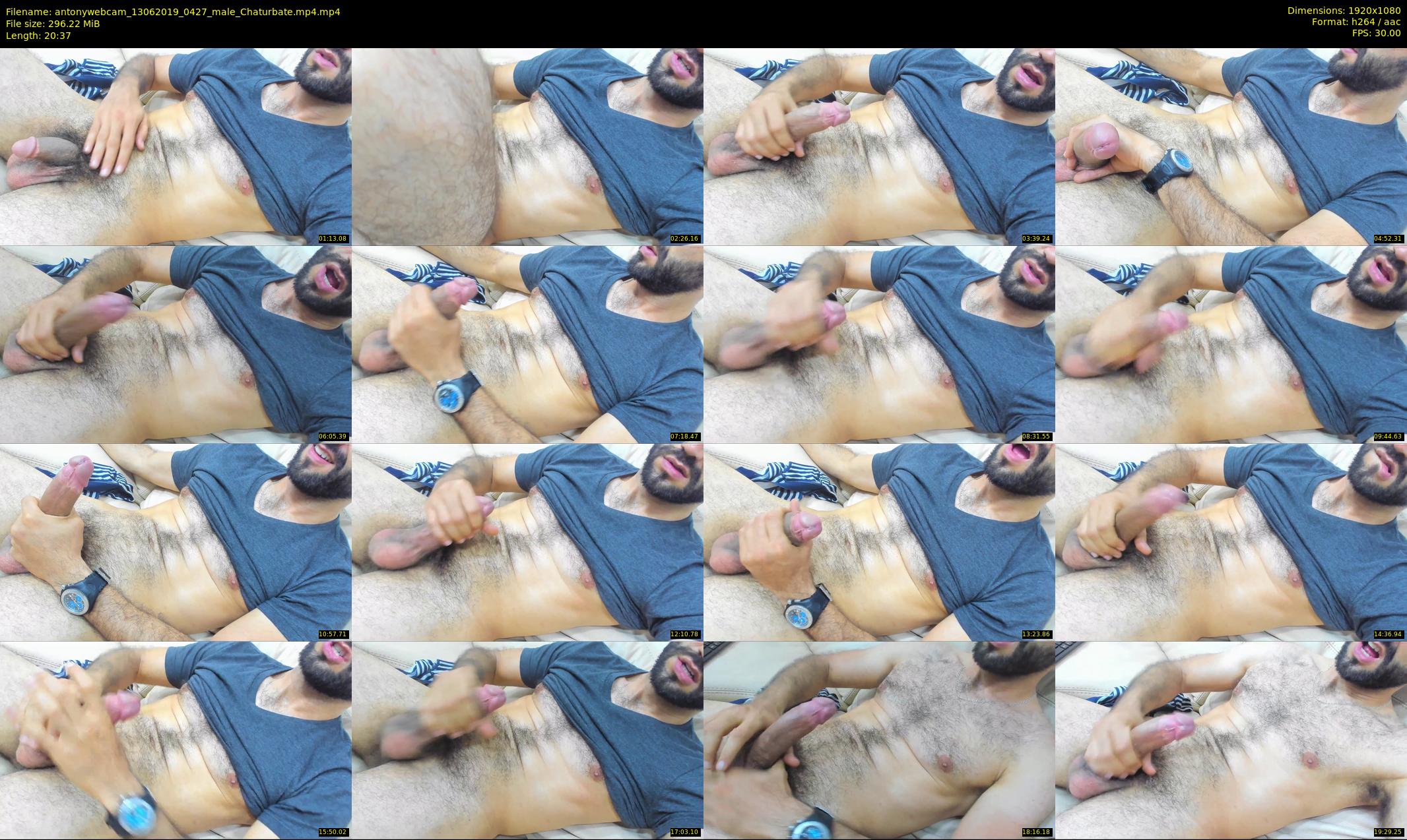 antonywebcam — 21 minute Chaturbate male cam show recording, 1080p, Jun 13, 2019