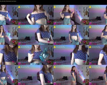 arielking69 — 15 minute Chaturbate female cam show recording, 4K, Jun 13, 2019