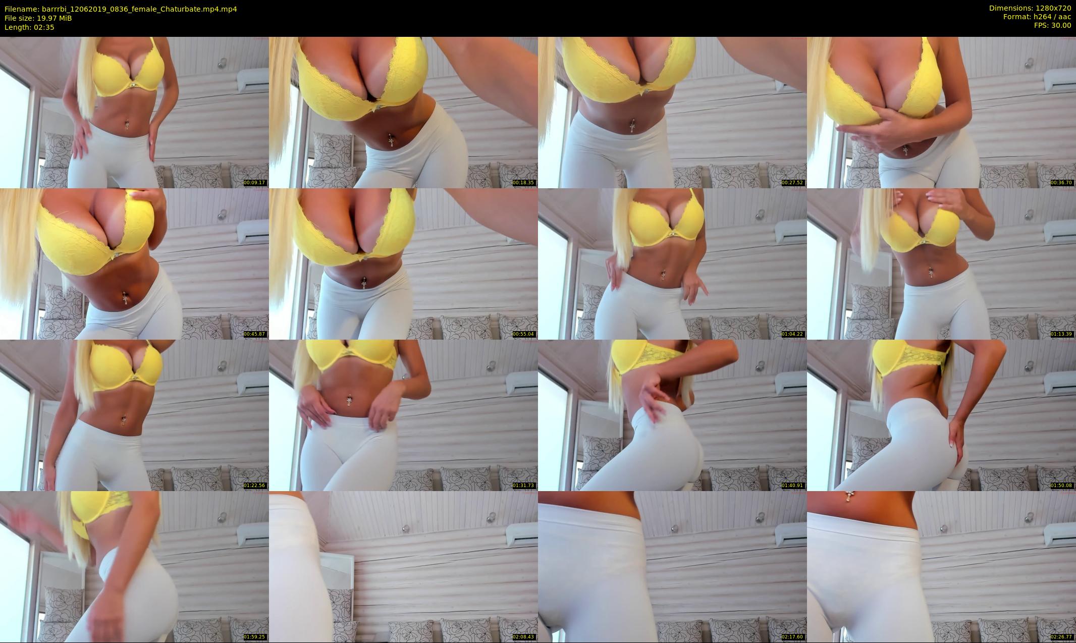 barrrbi — 3 minute Chaturbate female cam show recording, 720p, Jun 12, 2019