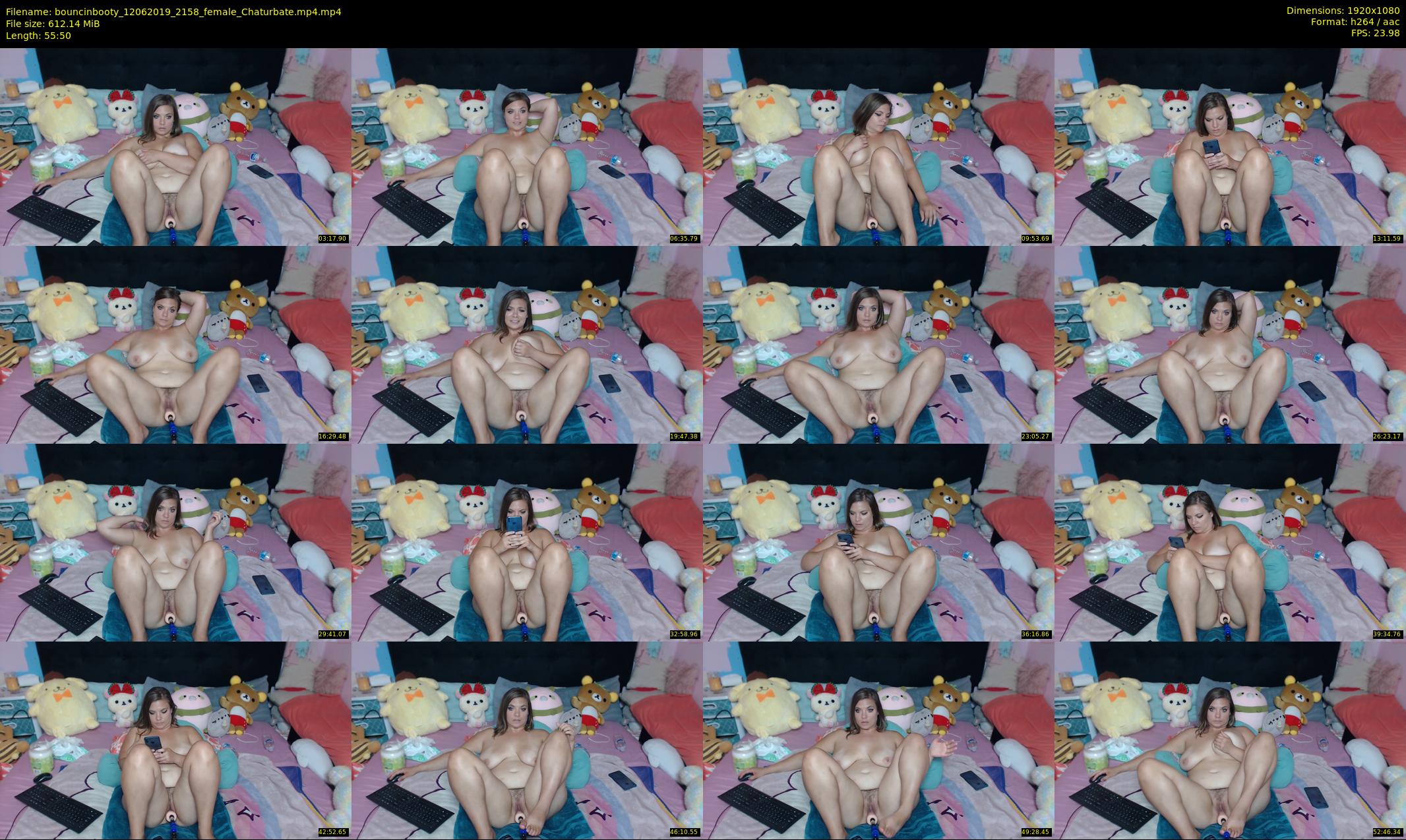 bouncinbooty — 56 minute Chaturbate female cam show recording, 1080p, Jun 12, 2019