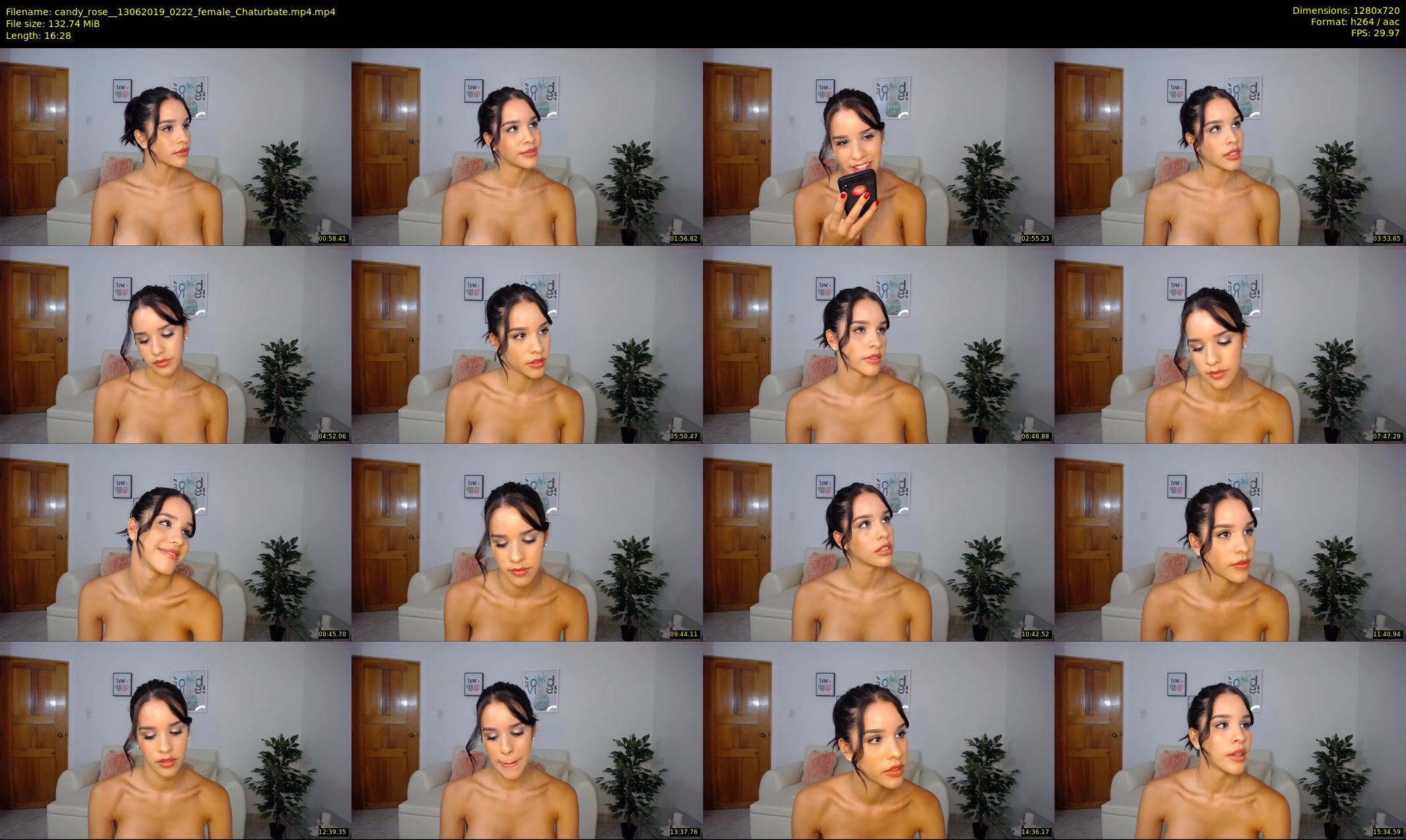 candy_rose_ — 17 minute Chaturbate female cam show recording, 720p, Jun 13, 2019